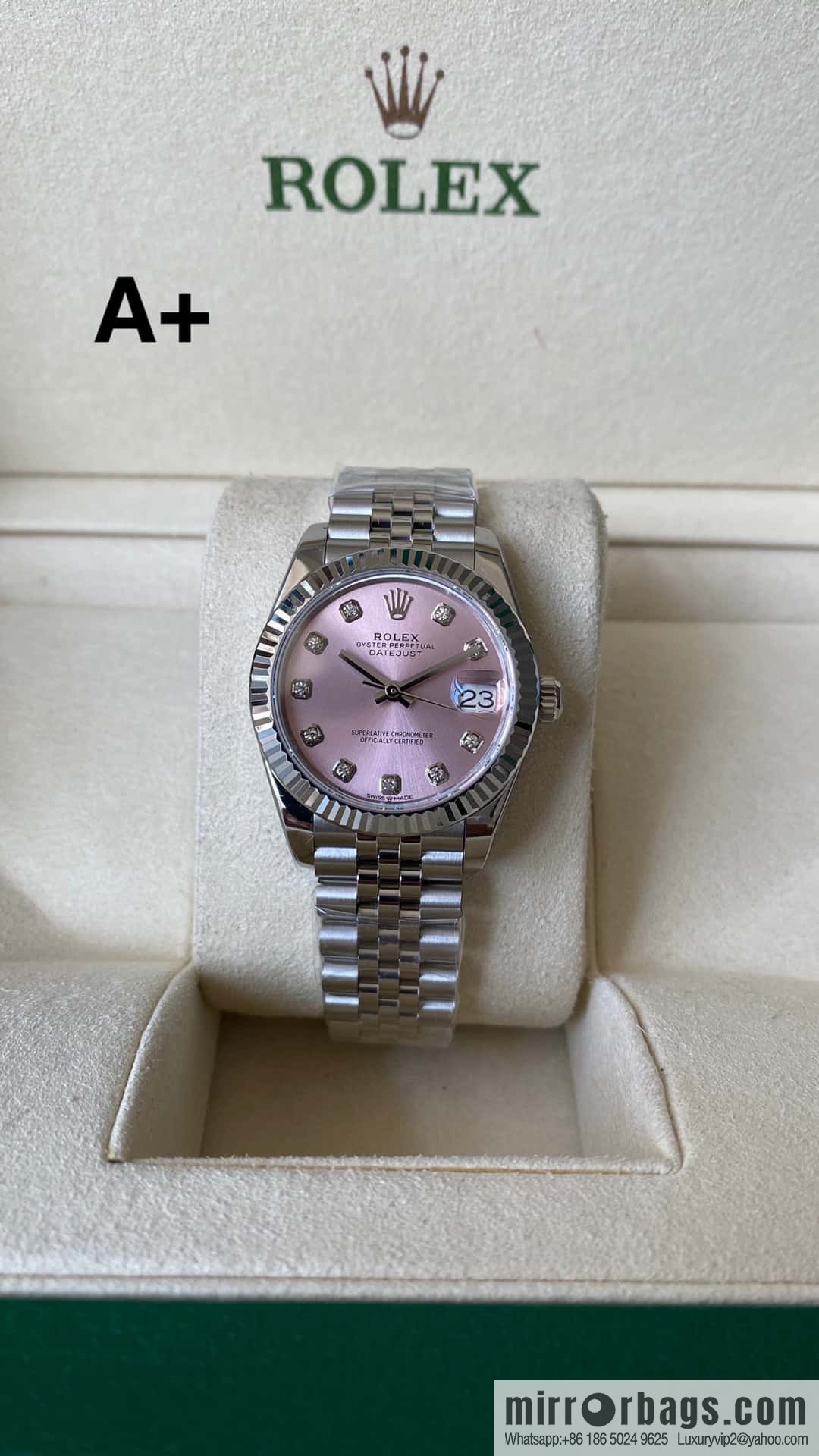 Factory New Rolex Rolex Women's Oyster Diary Watch 31mm