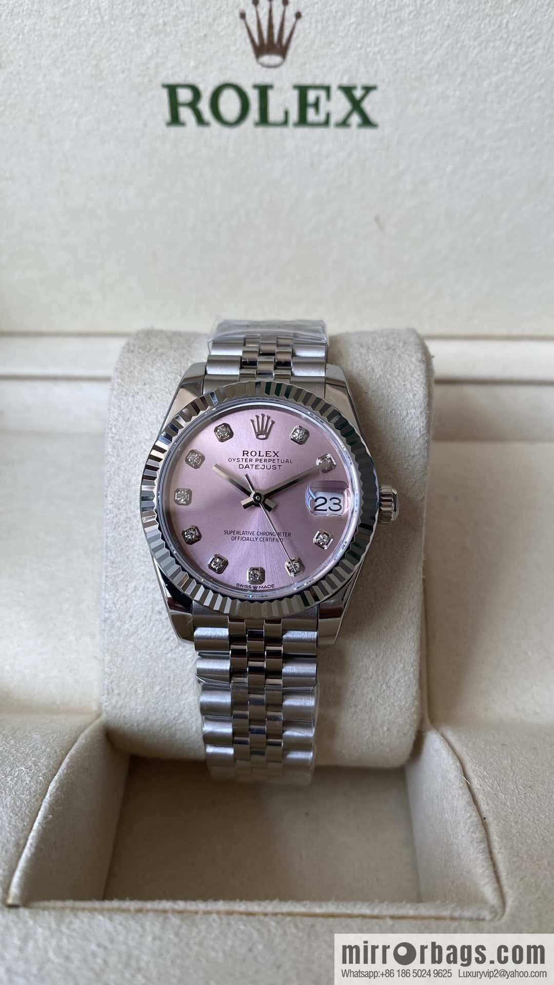 Factory New Rolex Rolex Women's Oyster Diary Watch 31mm