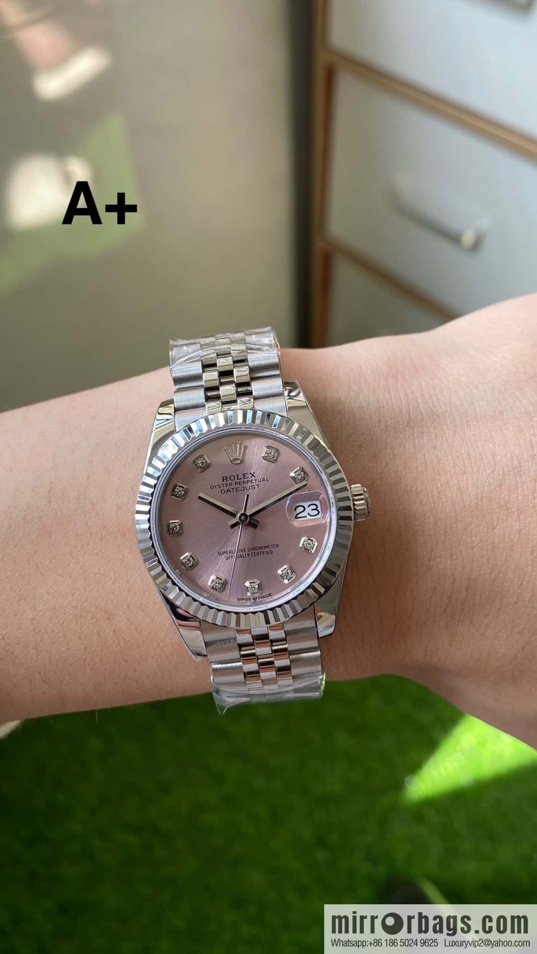 Factory New Rolex Rolex Women's Oyster Diary Watch 31mm