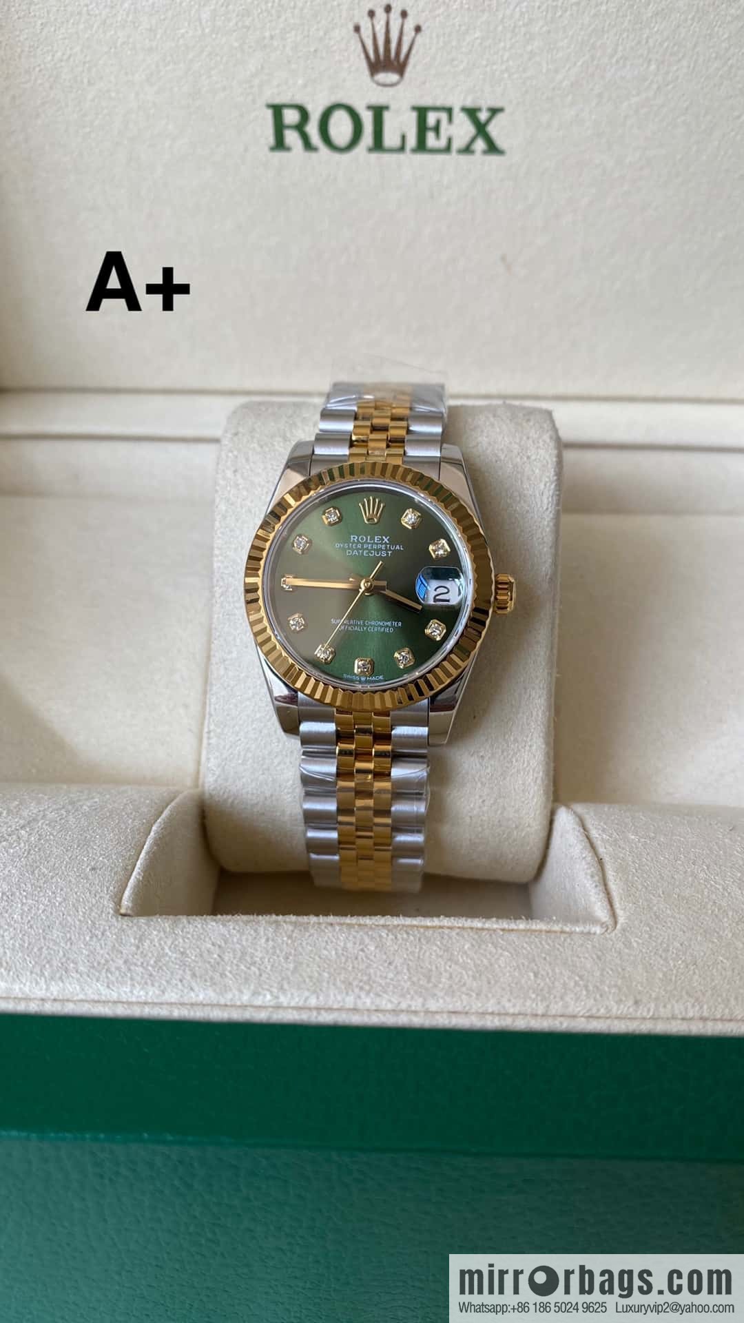 Factory New Rolex Rolex Women's Oyster Diary Watch 31mm
