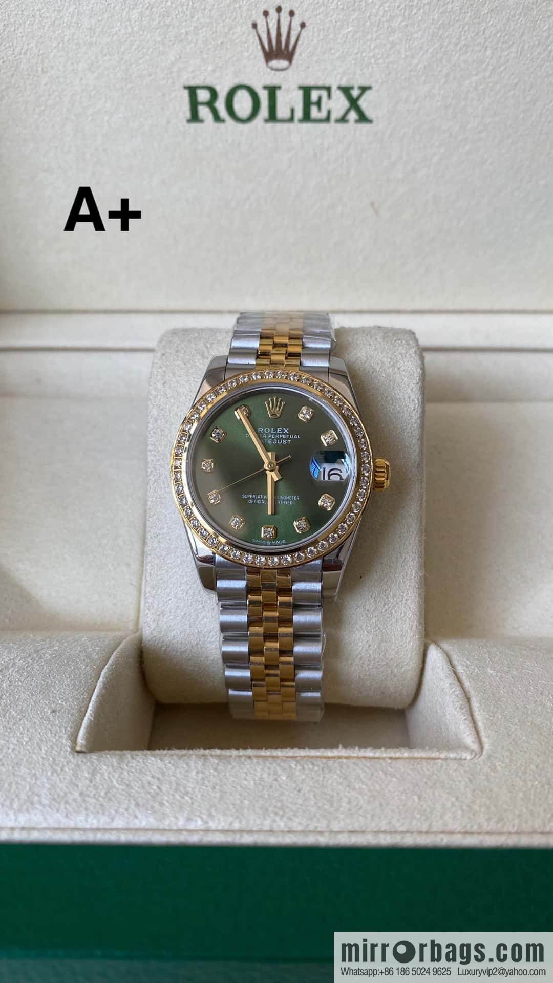 Factory New Rolex Rolex Women's Oyster Diary Watch 31mm