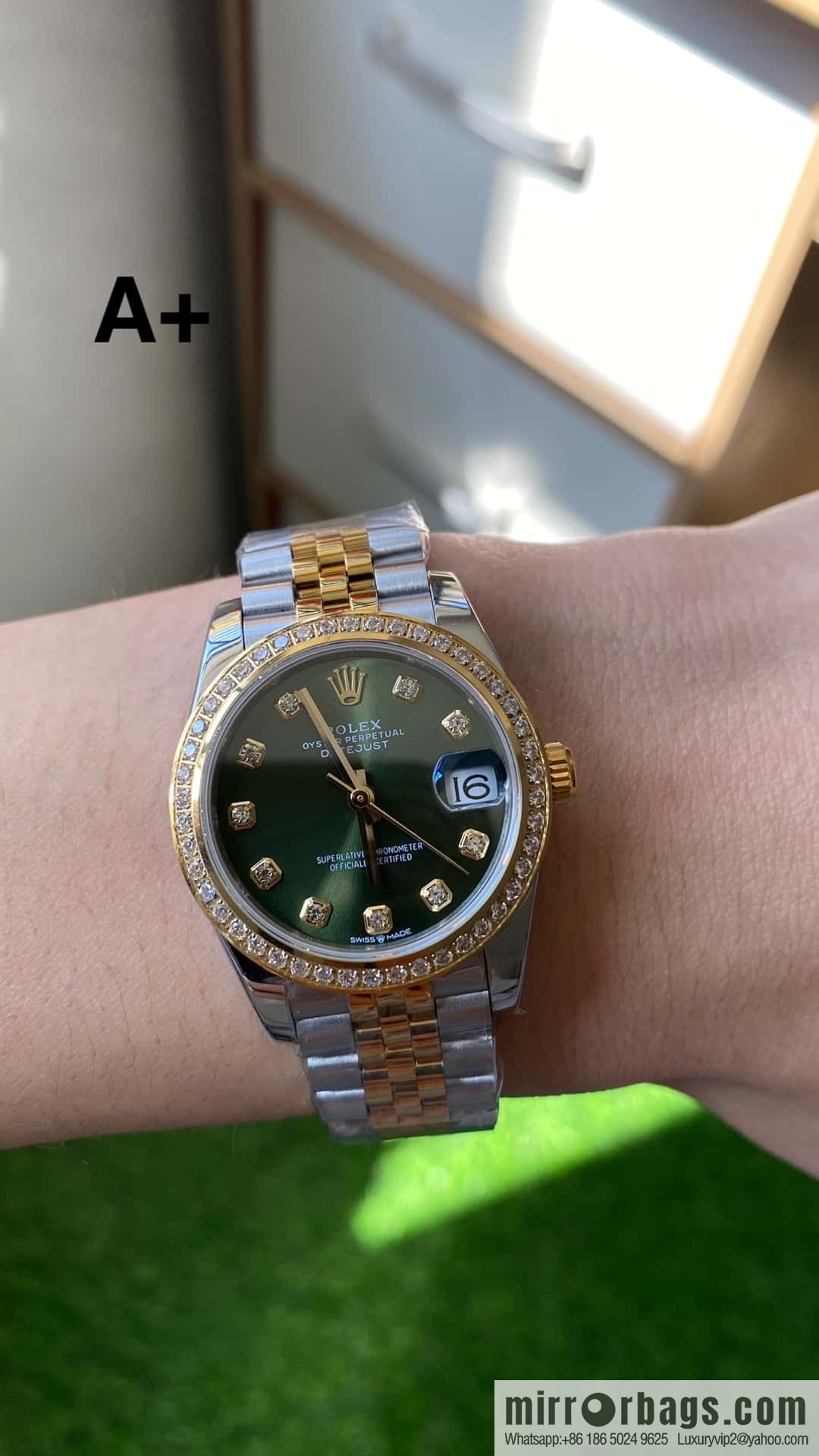 Factory New Rolex Rolex Women's Oyster Diary Watch 31mm