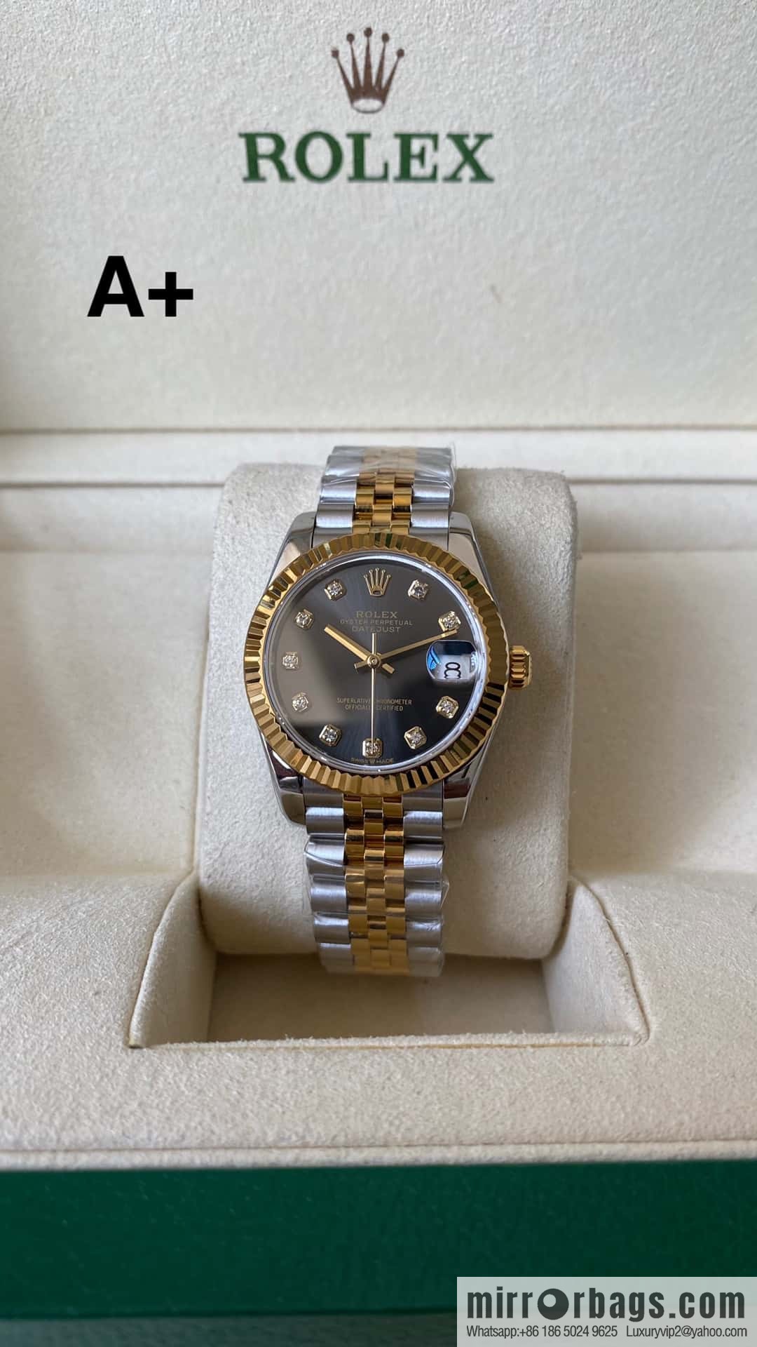 Factory New Rolex Rolex Women's Oyster Diary Watch 31mm