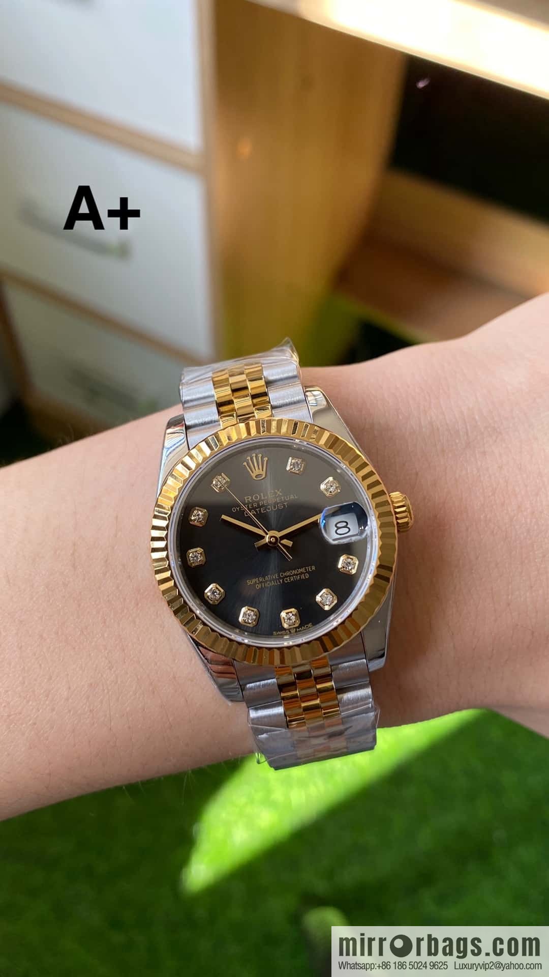 Factory New Rolex Rolex Women's Oyster Diary Watch 31mm