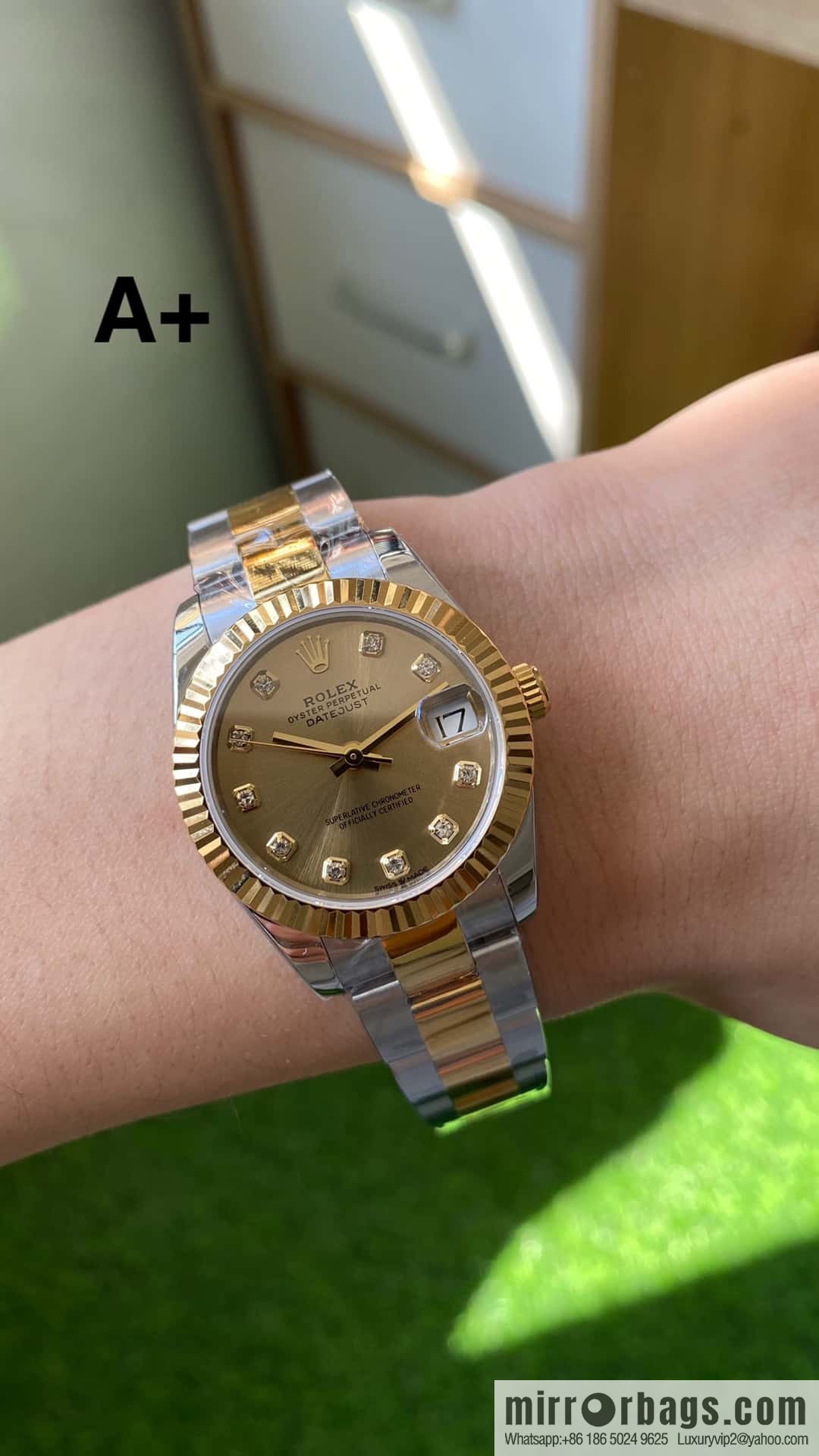 Factory New Rolex Rolex Women's Oyster Diary Watch 31mm