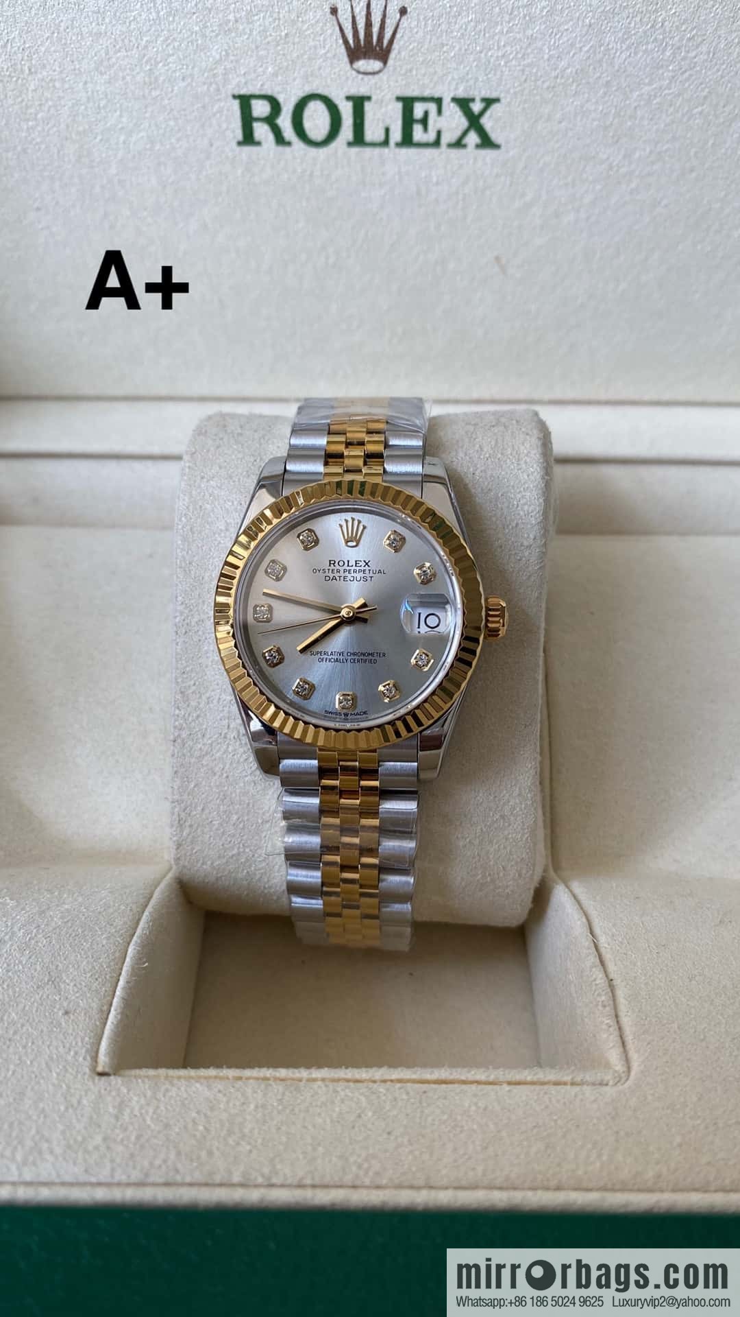 Factory New Rolex Rolex Women's Oyster Diary Watch 31mm