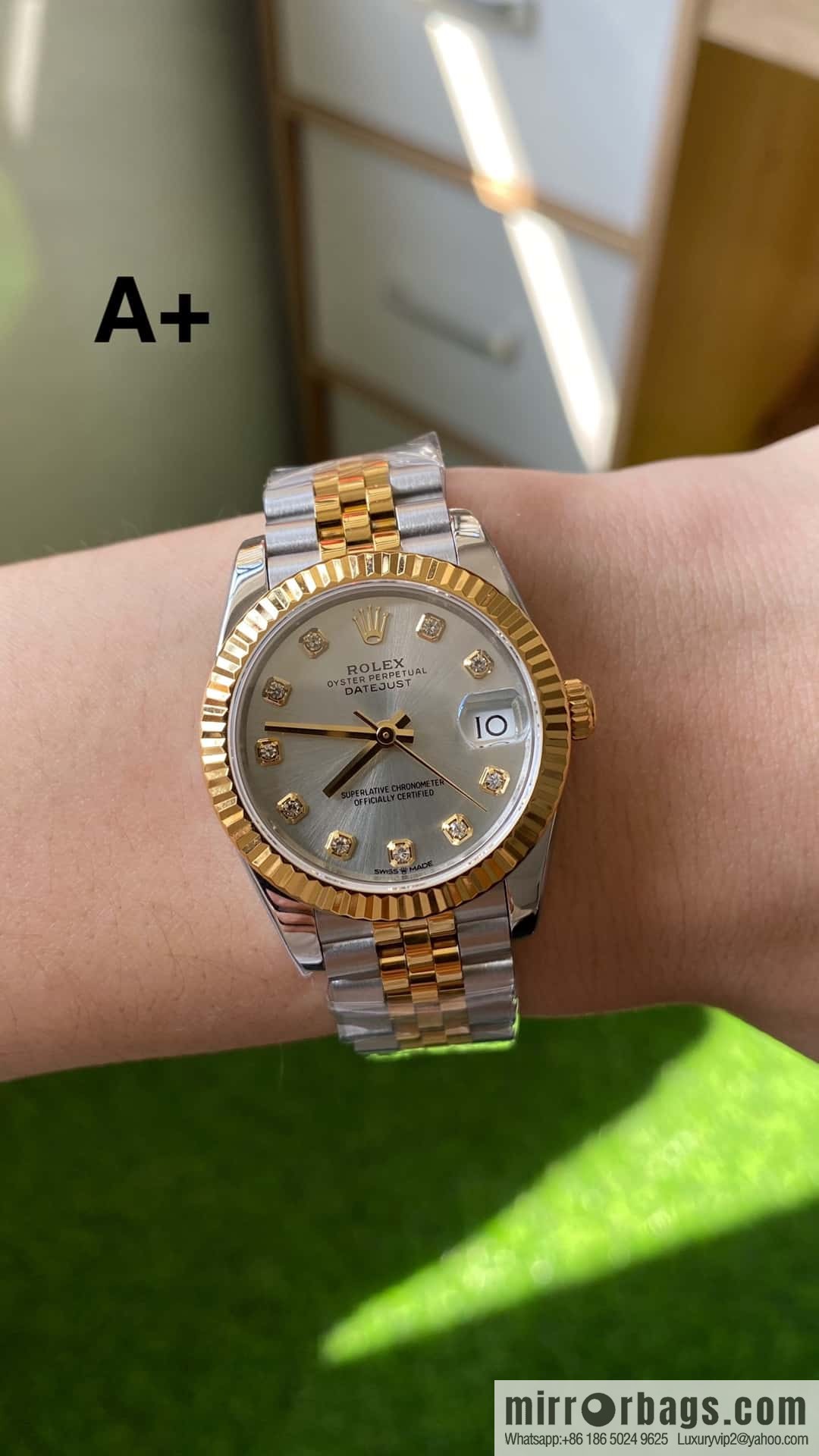 Factory New Rolex Rolex Women's Oyster Diary Watch 31mm