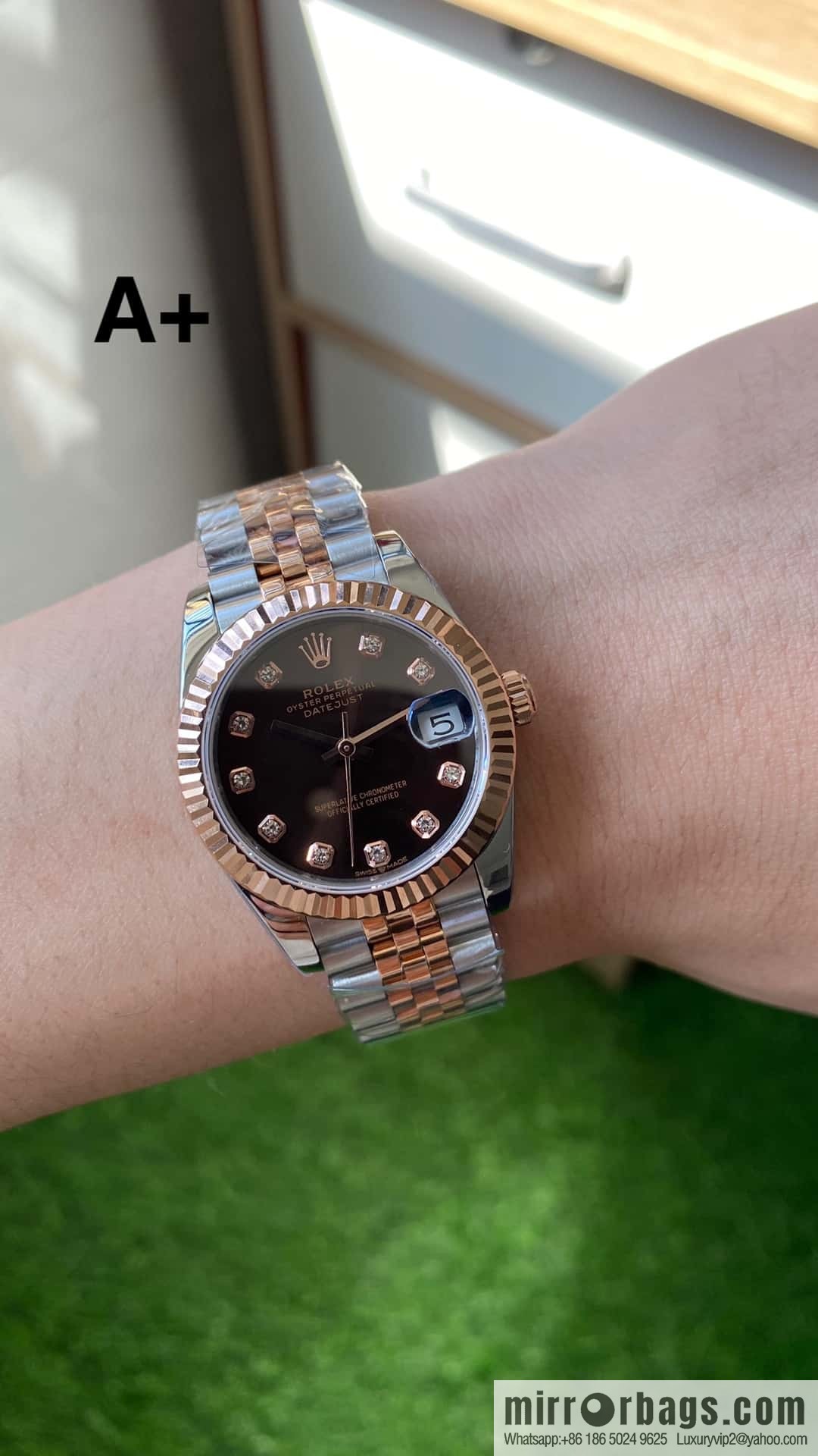 Factory New Rolex Rolex Women's Oyster Diary Watch 31mm