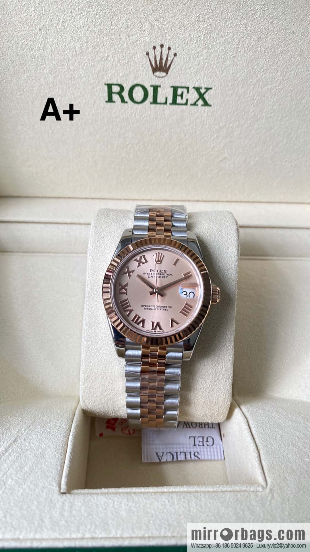 Factory New Rolex Rolex Women's Oyster Diary Watch 31mm