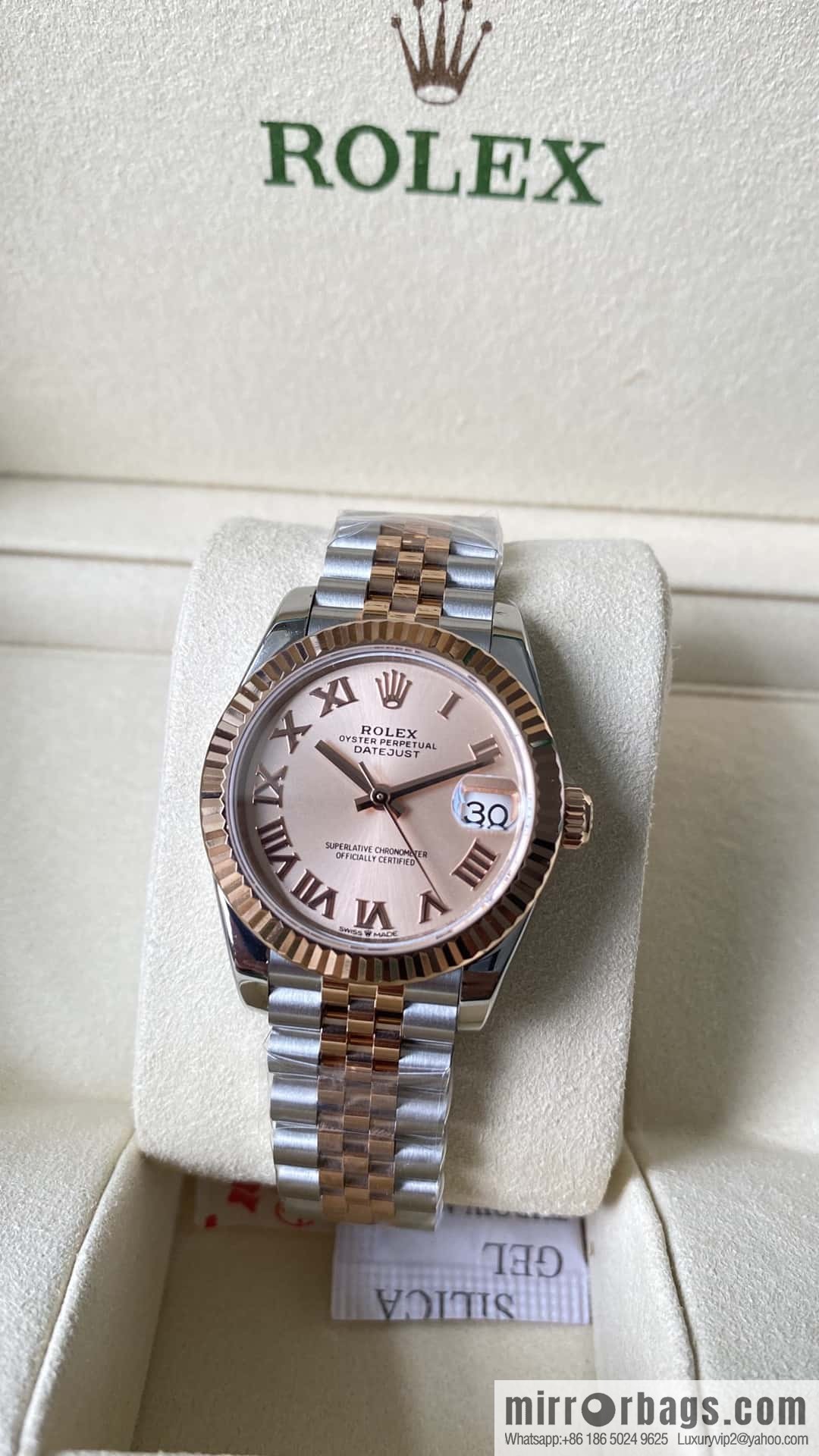 Factory New Rolex Rolex Women's Oyster Diary Watch 31mm