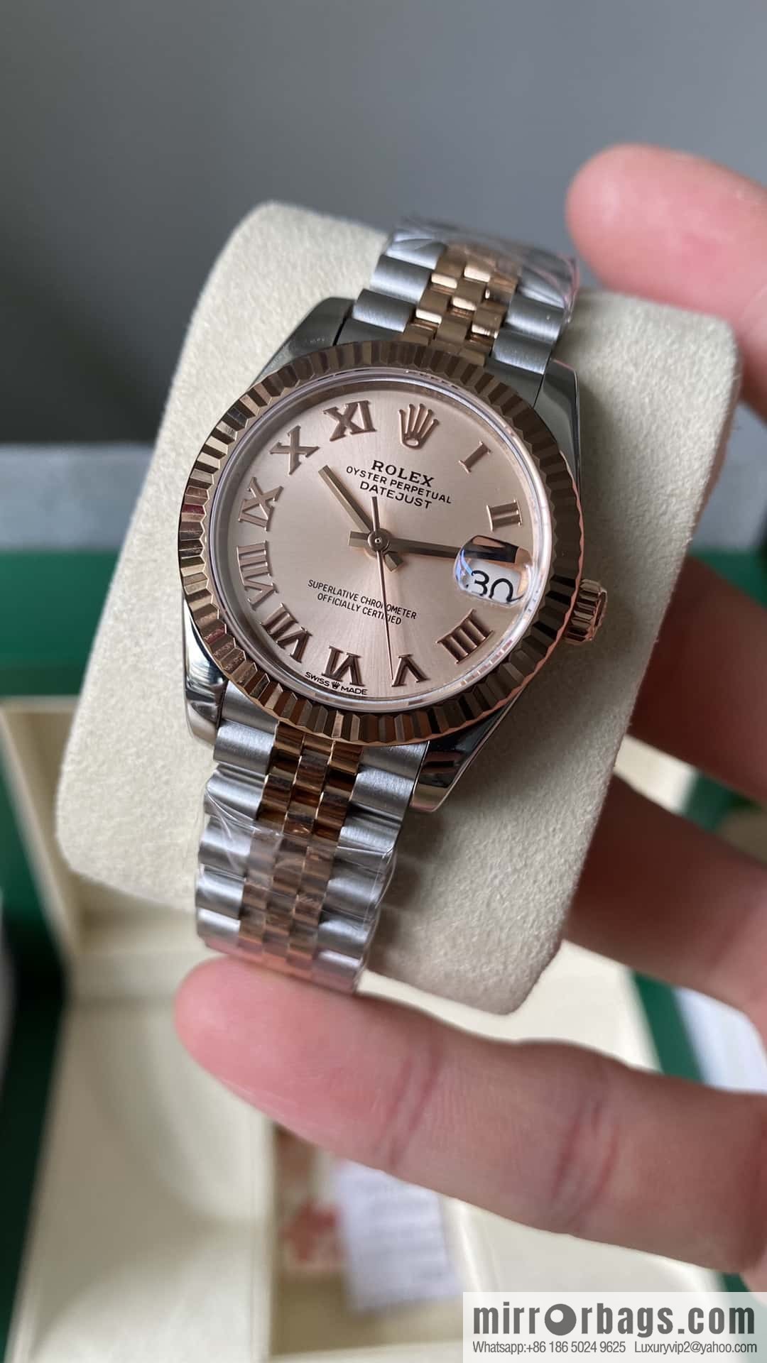 Factory New Rolex Rolex Women's Oyster Diary Watch 31mm