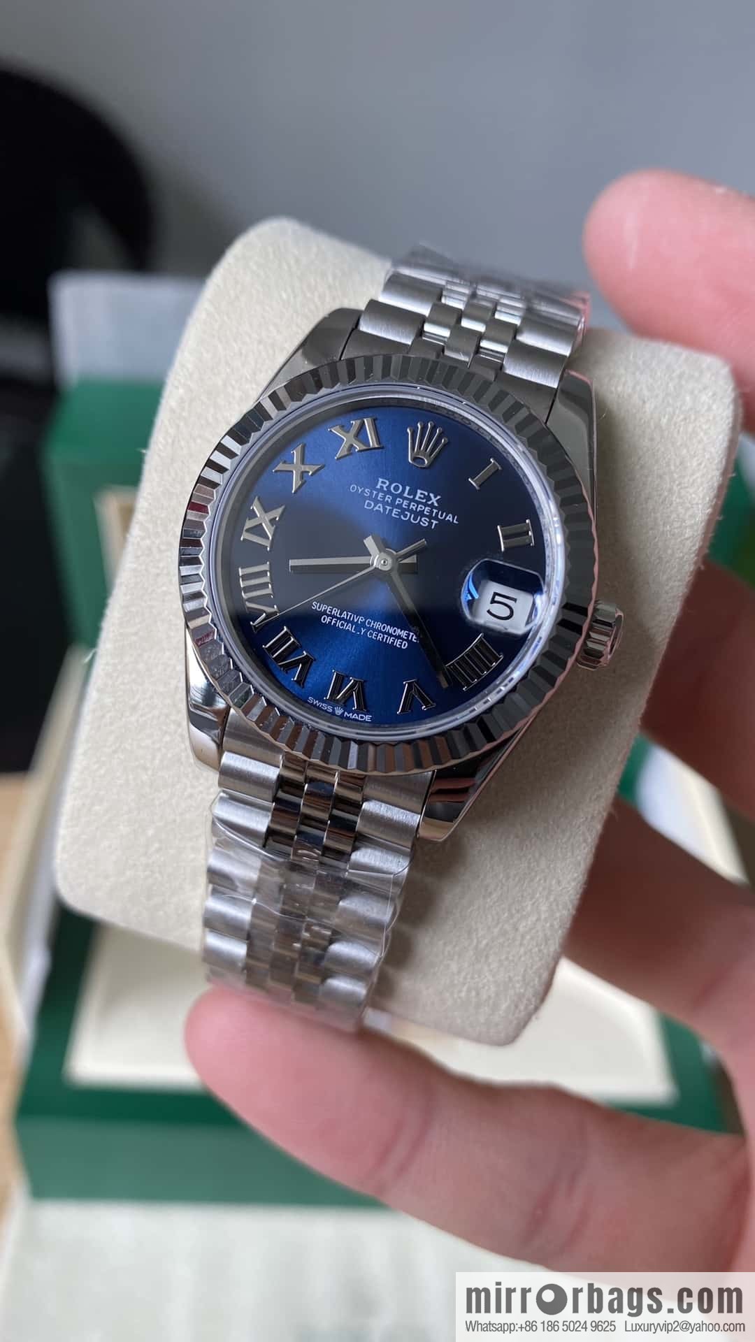Factory New Rolex Rolex Women's Oyster Diary Watch 31mm