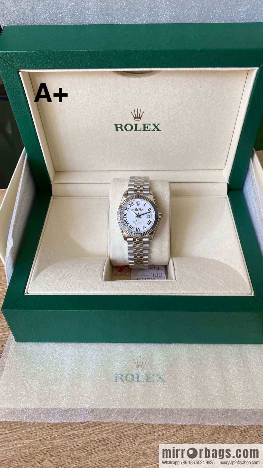 Factory New Rolex Rolex Women's Oyster Diary Watch 31mm