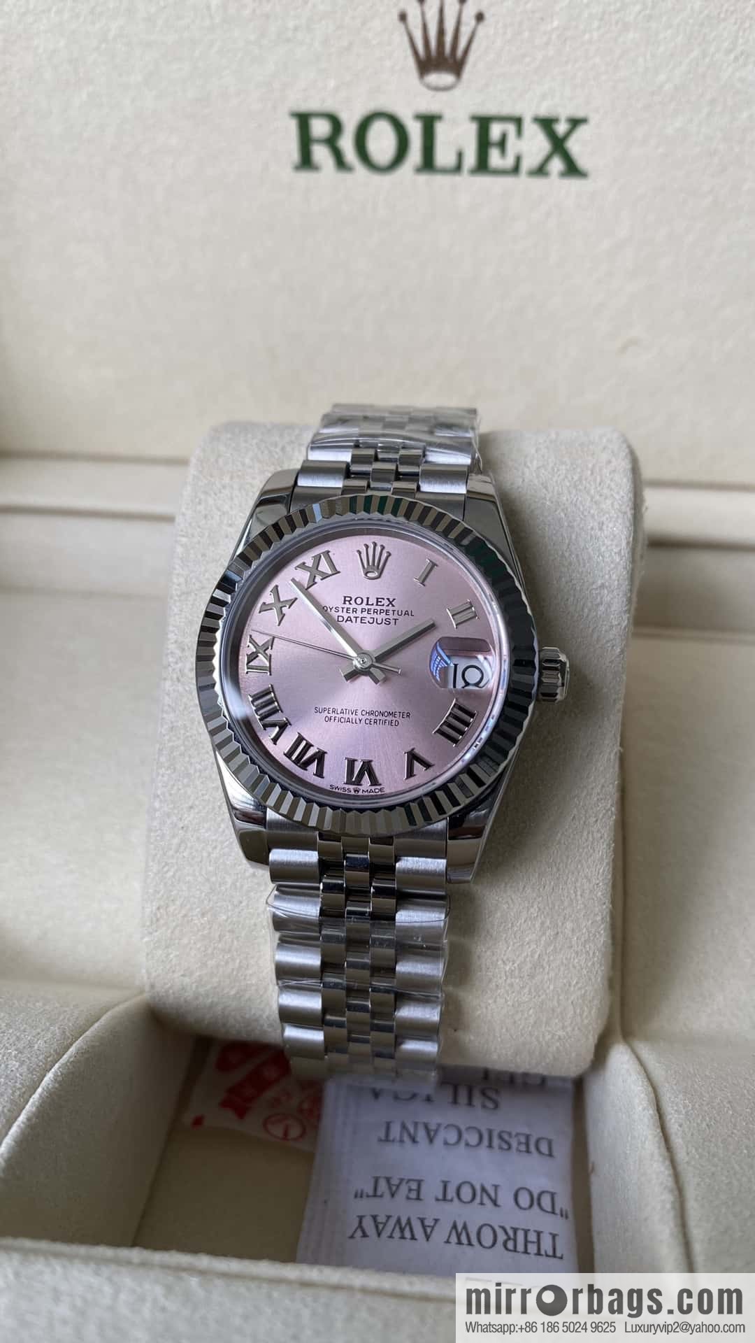 Factory New Rolex Rolex Women's Oyster Diary Watch 31mm