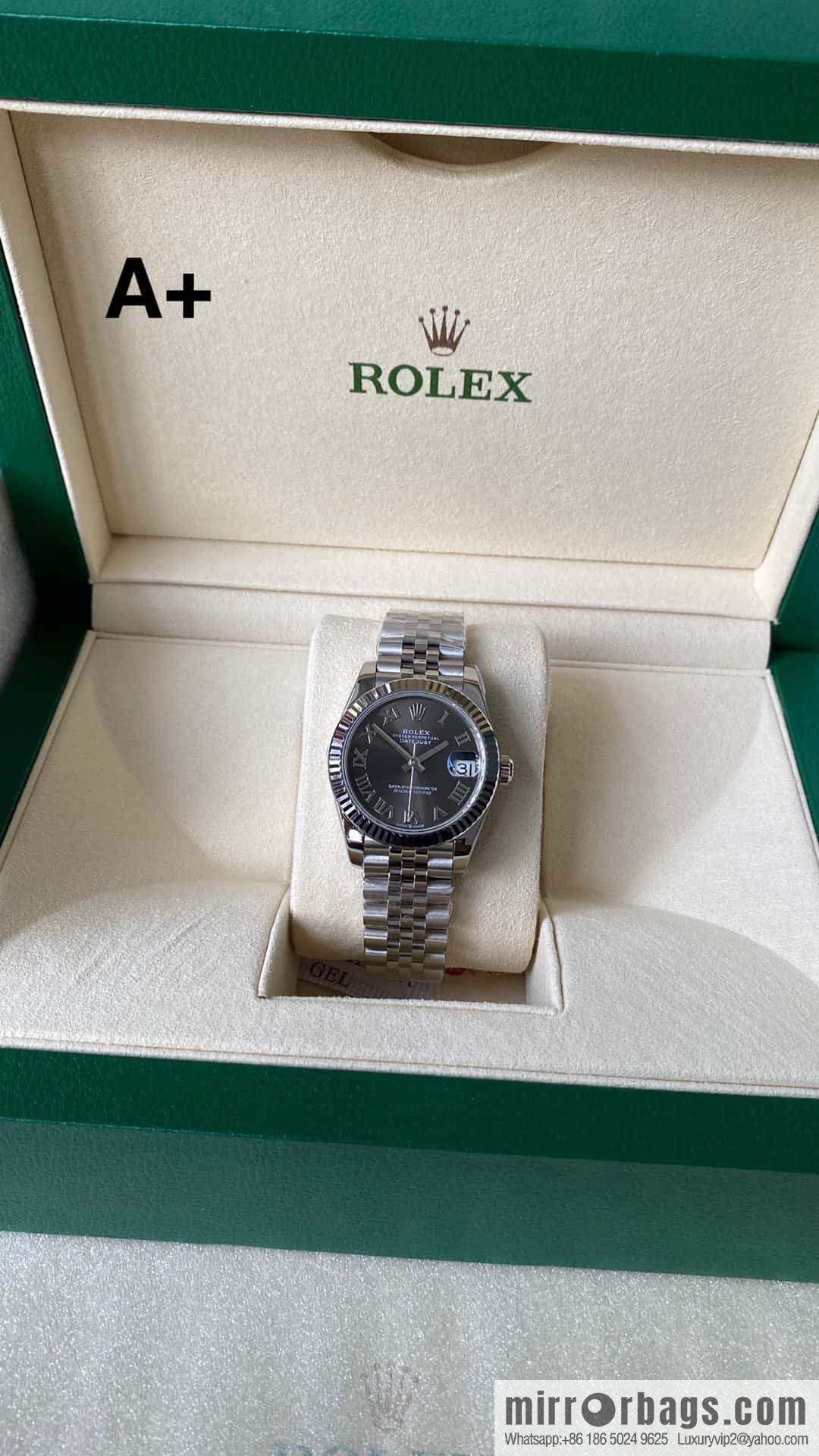 Factory New Rolex Rolex Women's Oyster Diary Watch 31mm