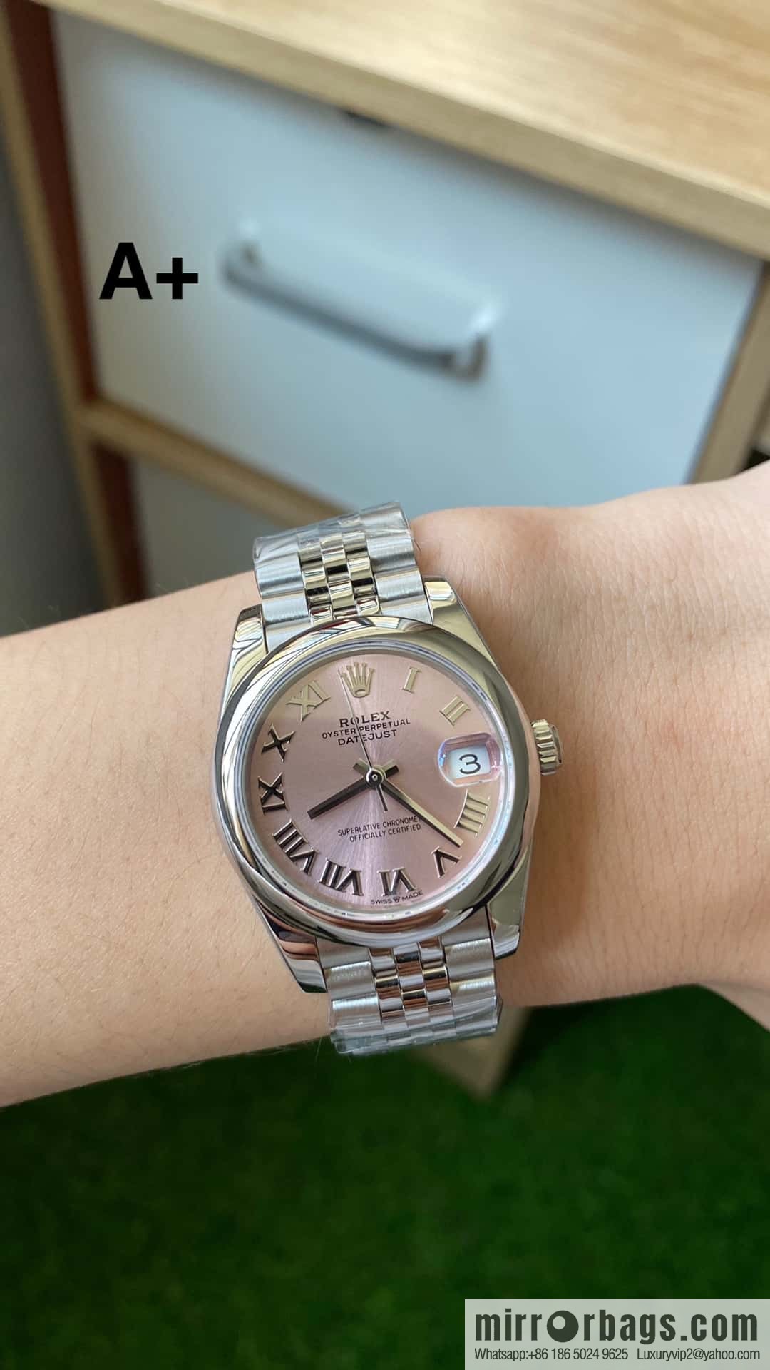 Factory New Rolex Rolex Women's Oyster Diary Watch 31mm