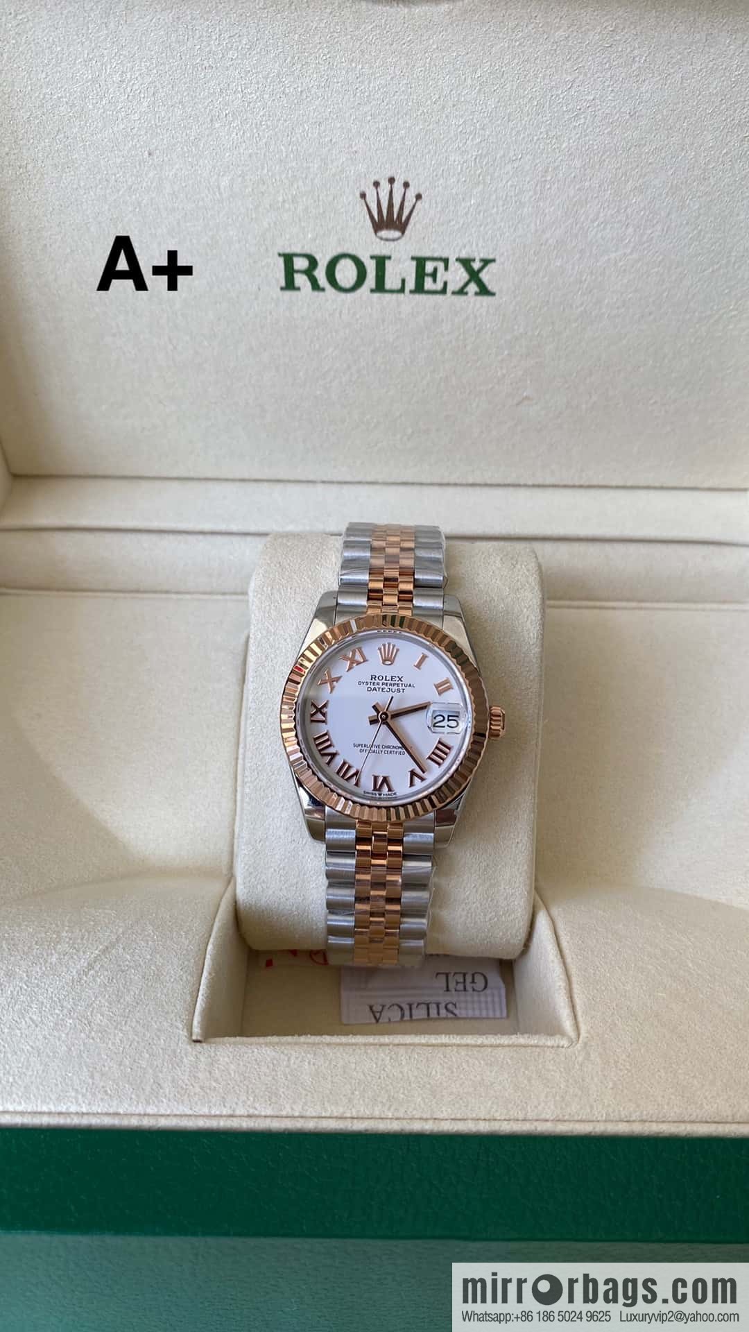Factory New Rolex Rolex Women's Oyster Diary Watch 31mm