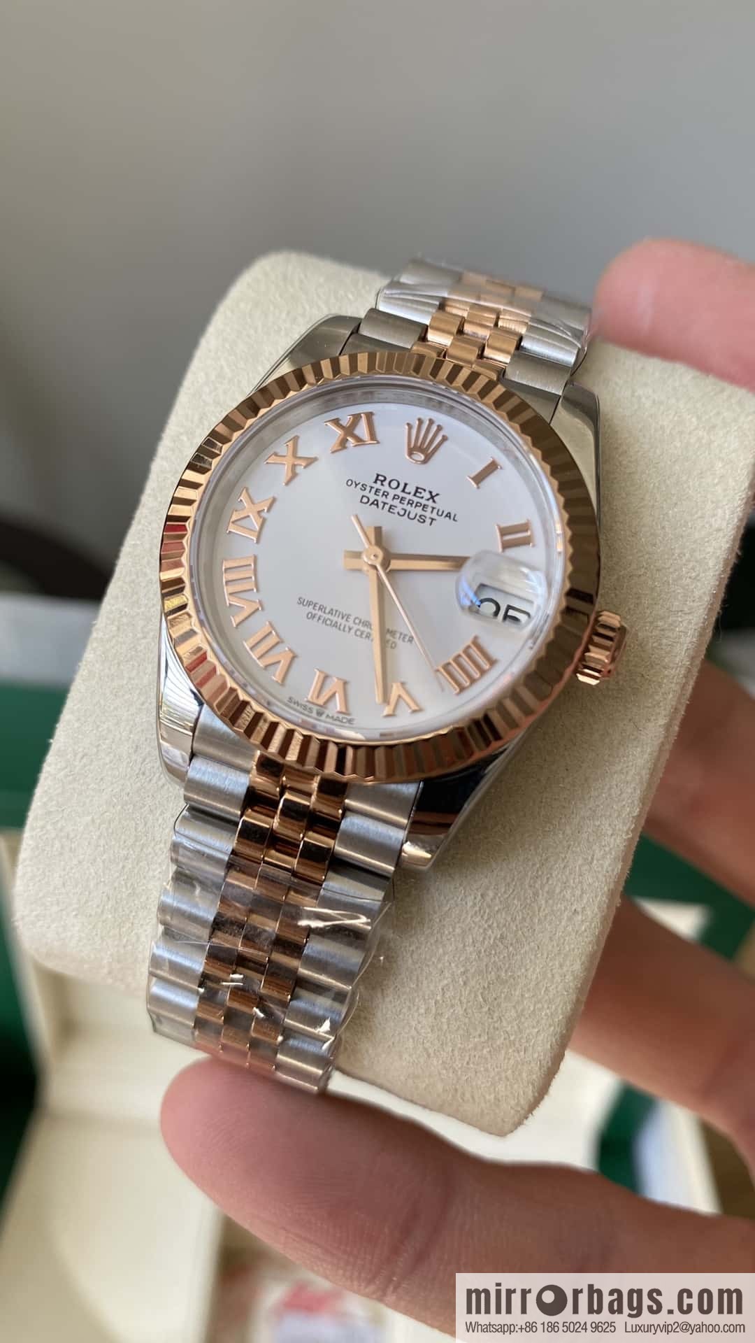 Factory New Rolex Rolex Women's Oyster Diary Watch 31mm