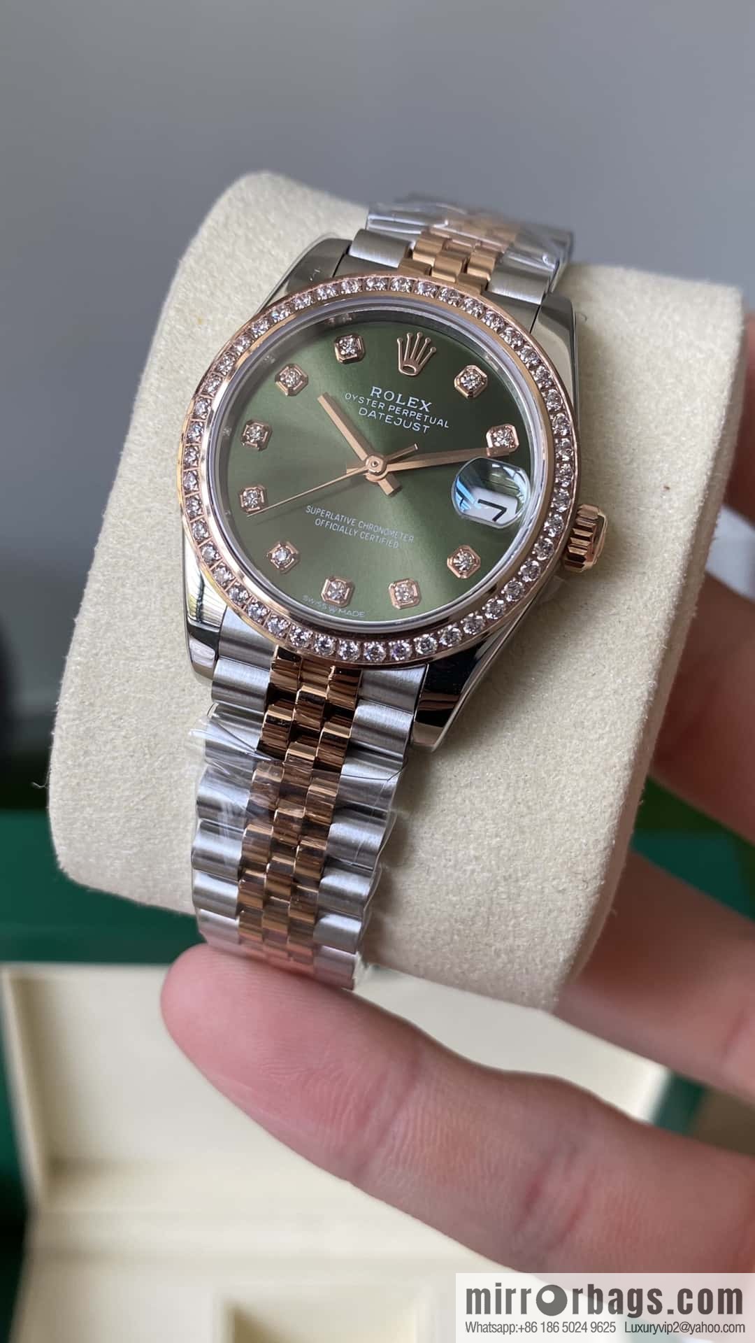 Factory New Rolex Rolex Women's Oyster Diary Watch 31mm