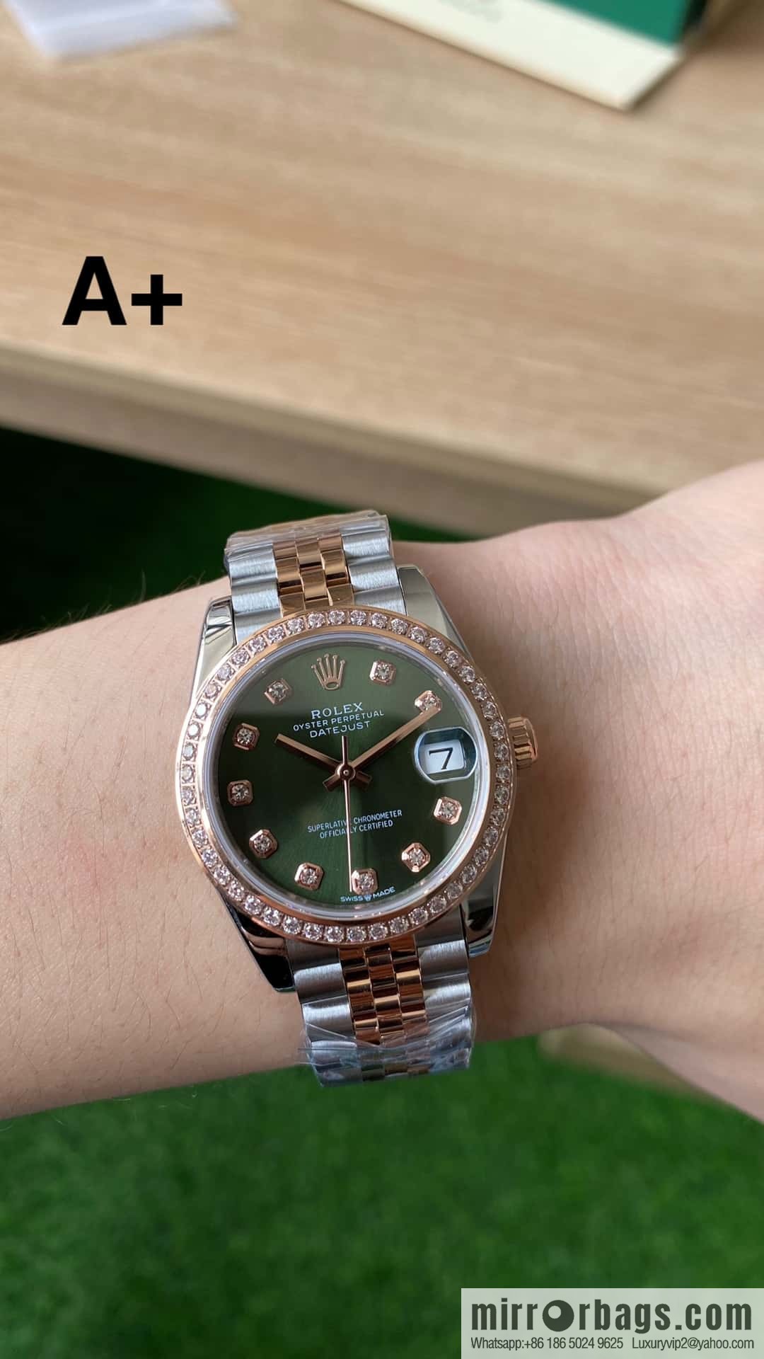 Factory New Rolex Rolex Women's Oyster Diary Watch 31mm