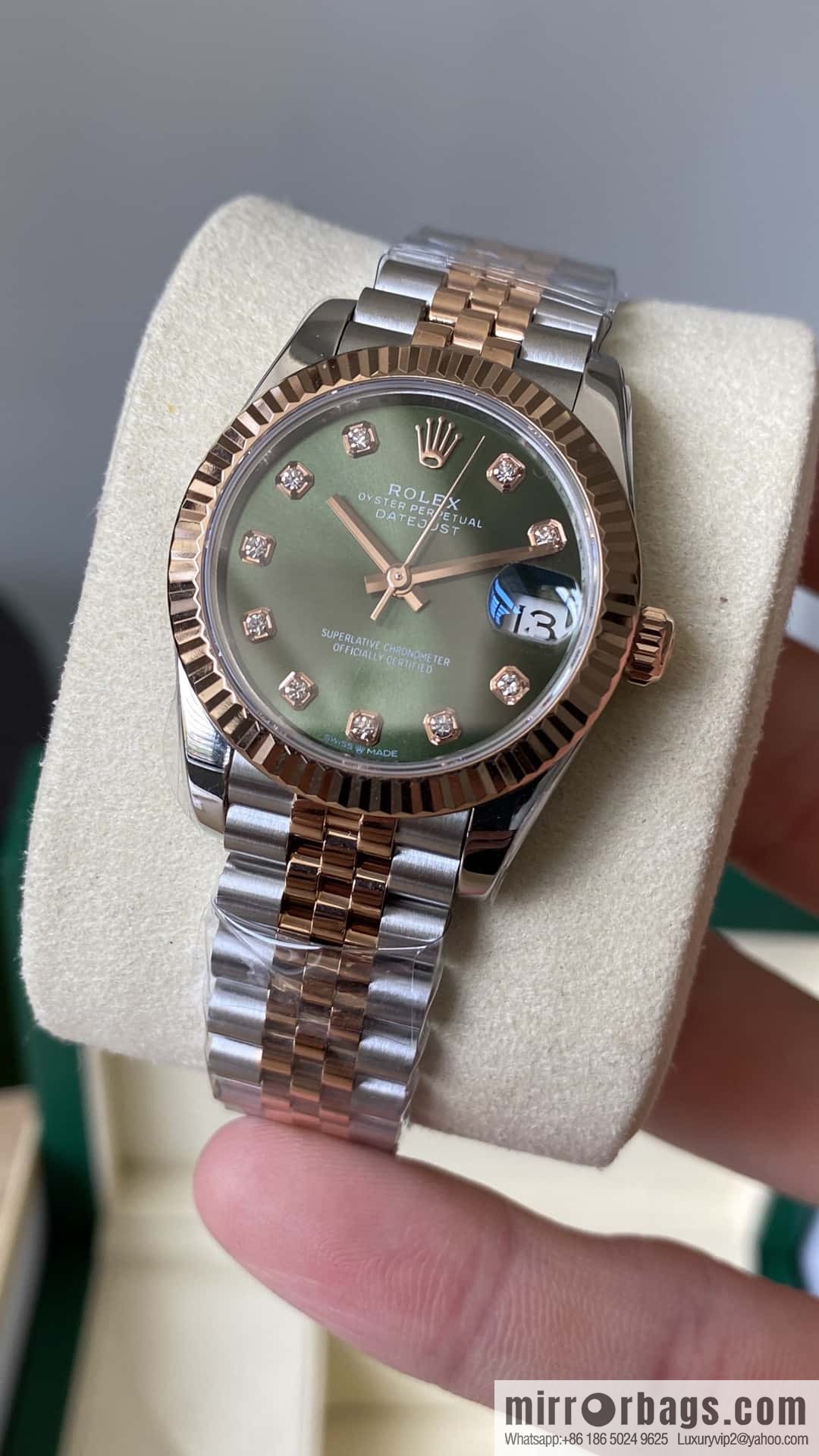 Factory New Rolex Rolex Women's Oyster Diary Watch 31mm