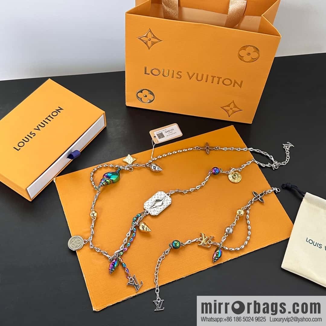 ❗️New ❗️ LV Louis Vuitton MNG PEARLS PARTY Necklace, Bracelet ☀️