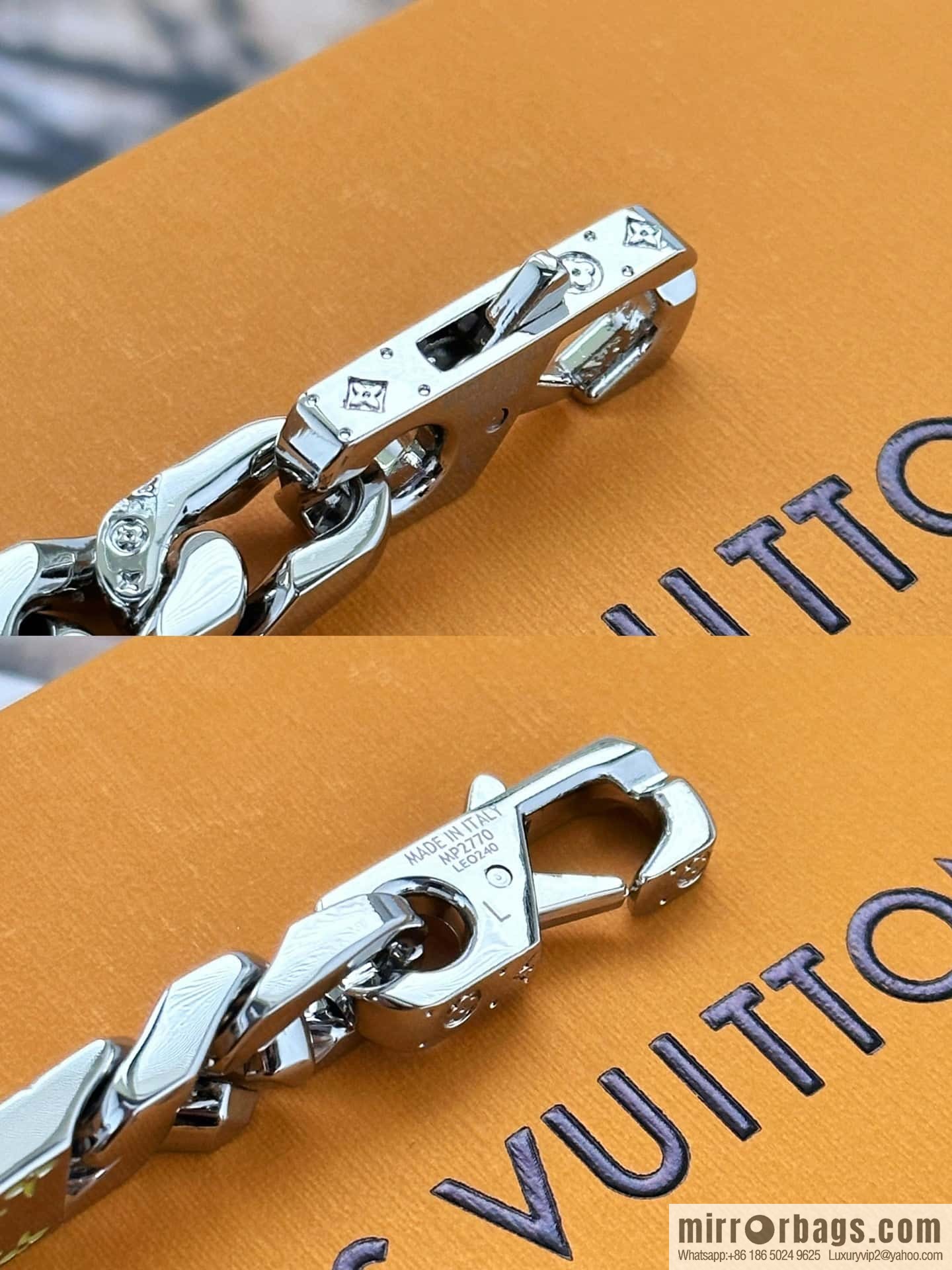 ❗️New ❗️ M01532 LV Louis Vuitton MOSAIC Necklace Bracelet