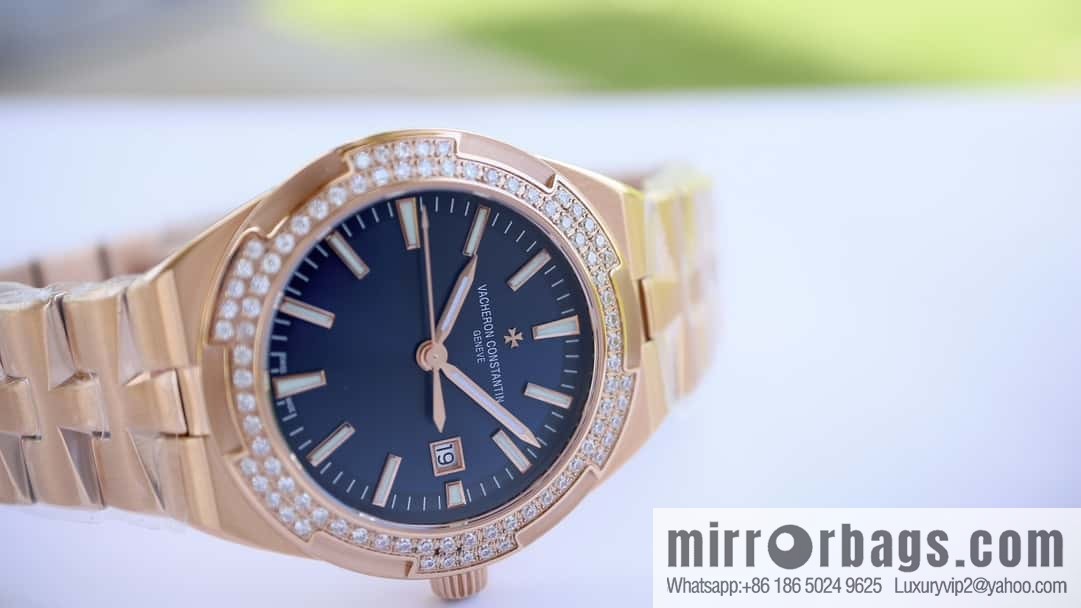 VC Vacheron Constantin's new Overseas vertical and horizontal series [Model] 4600V/4605v-200R/ACAL.1088/1 self-winding integrated movement