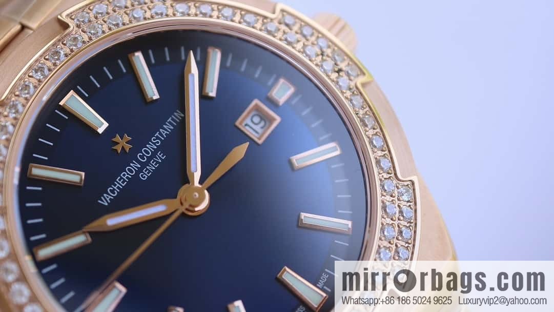VC Vacheron Constantin's new Overseas vertical and horizontal series [Model] 4600V/4605v-200R/ACAL.1088/1 self-winding integrated movement
