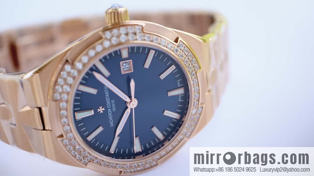 VC Vacheron Constantin's new Overseas vertical and horizontal series [Model] 4600V/4605v-200R/ACAL.1088/1 self-winding integrated movement