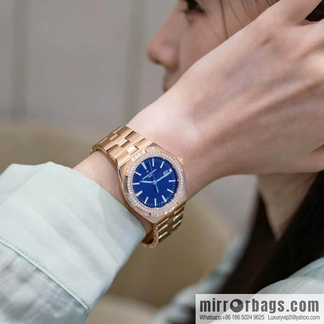 VC Vacheron Constantin's new Overseas vertical and horizontal series [Model] 4600V/4605v-200R/ACAL.1088/1 self-winding integrated movement
