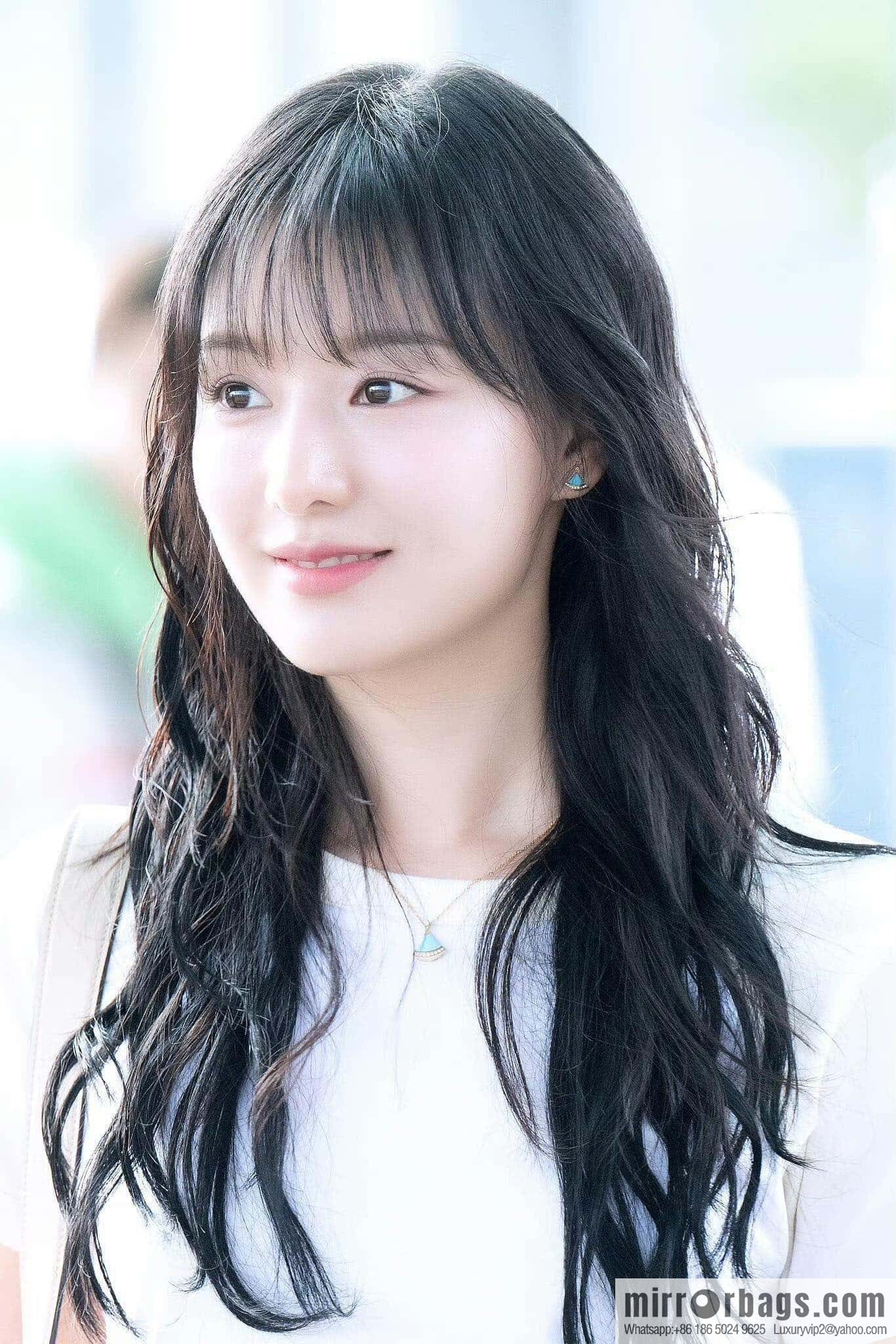 ❗️New ❗️ ☀️ BVLGARI DIVAS'DREAM Liu Yifei same turquoise fan necklace  ☀️