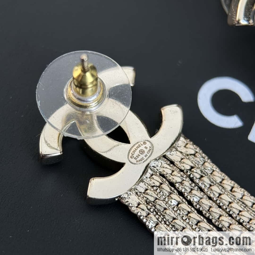 ❗️New ❗️ ☀️ new ☑️ chanel c2 double c tassel earrings ☀️