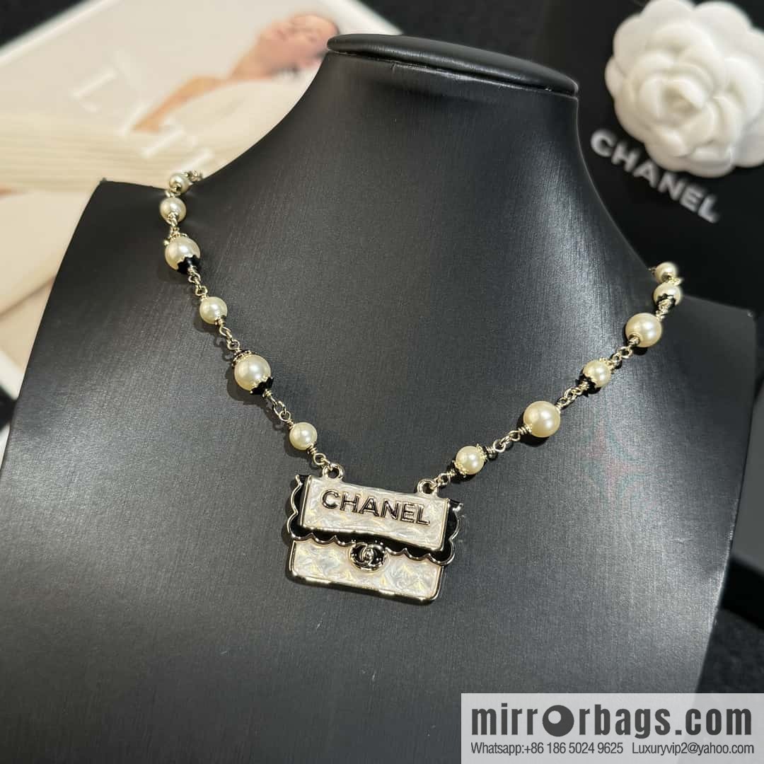 ❗️New ❗️☀️ New ☑️ Chanel bag pearl necklace ☀️