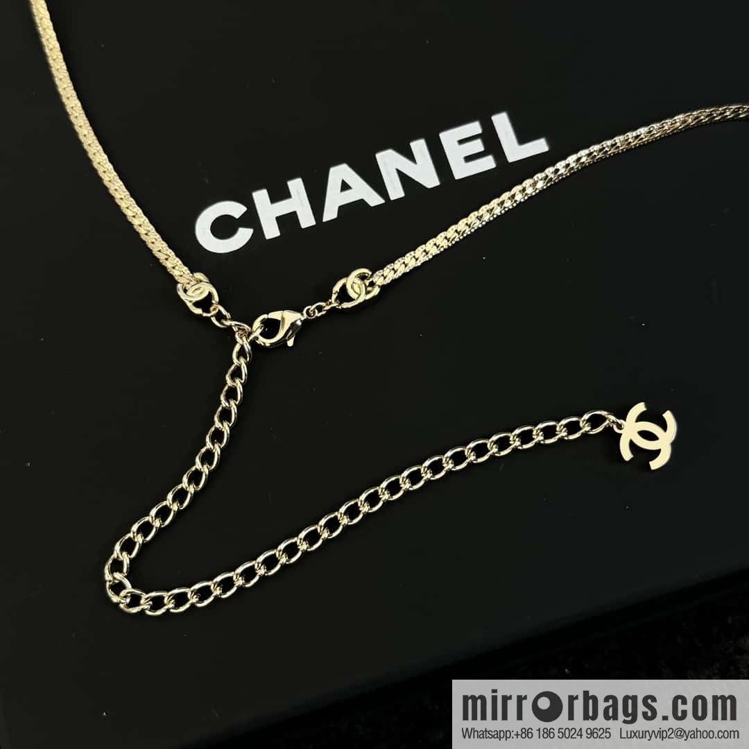 ❗️New ❗️ ☀️ new ☑️ Chanel 15 double c snake bone long necklace ☀️