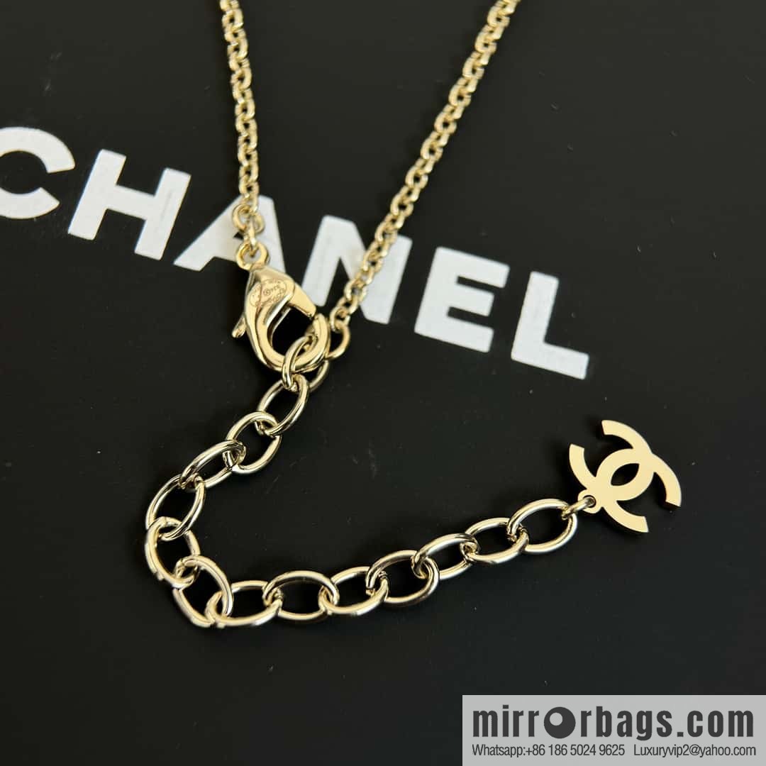 ❗️New ❗️☀️ New ☑️ Chanel Golden Camellia Double C Sweater Chain Long Necklace ☀️