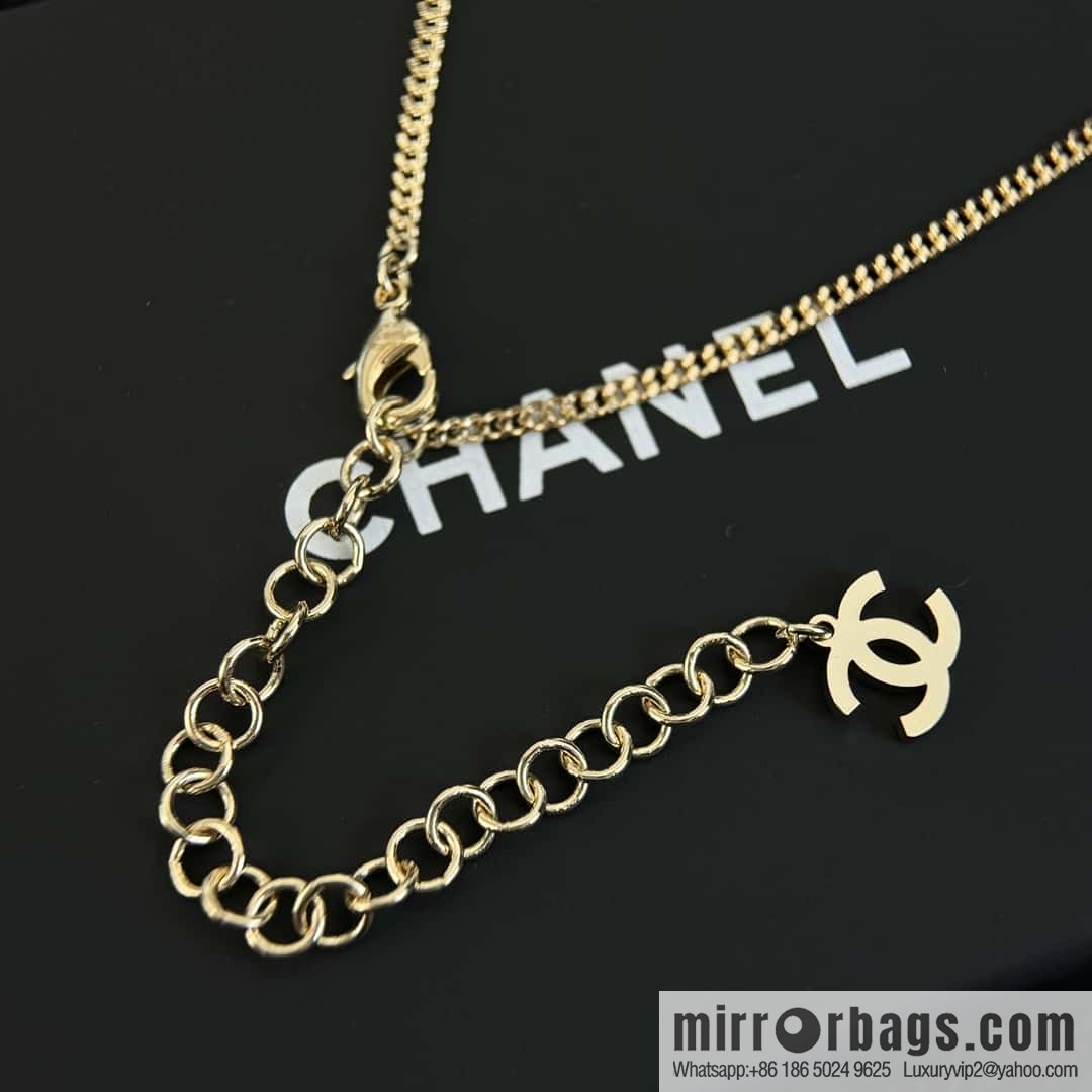 ❗️New ❗️☀️ New ☑️ Chanel Double C Lace Square Necklace ☀️