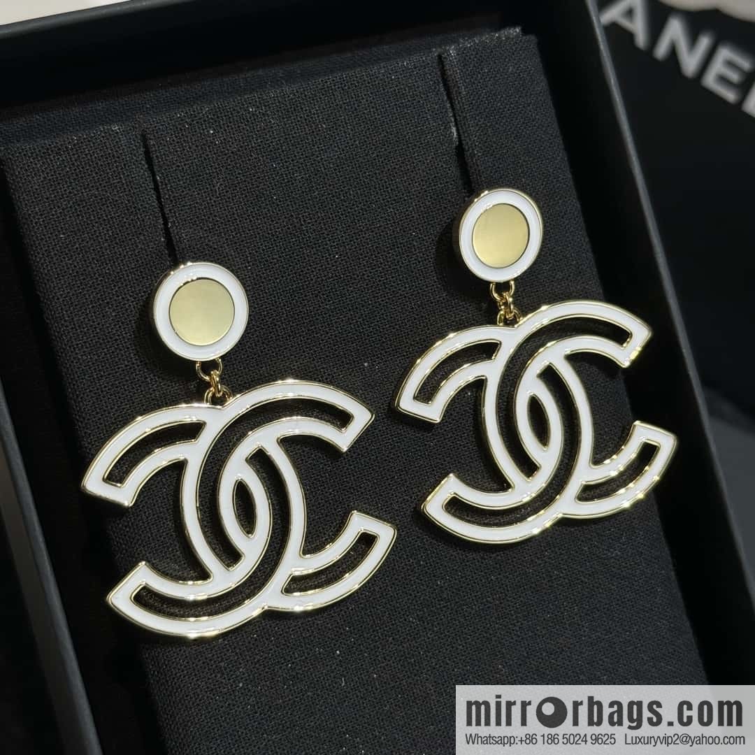 ❗️New ❗️ ☀️ new ☑️ Chanel double c stud earrings ☀️