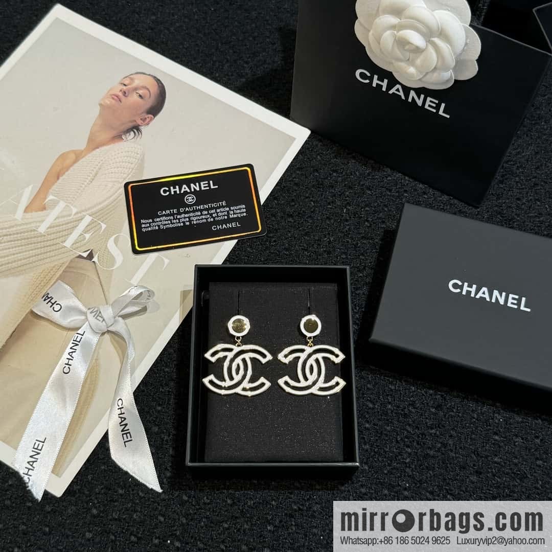 ❗️New ❗️ ☀️ new ☑️ Chanel double c stud earrings ☀️