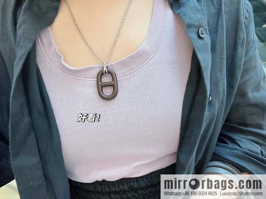 ❗️New ❗️ New ☑️ Hermès HERMES Pig Nose Chaine d'Ancre Necklace