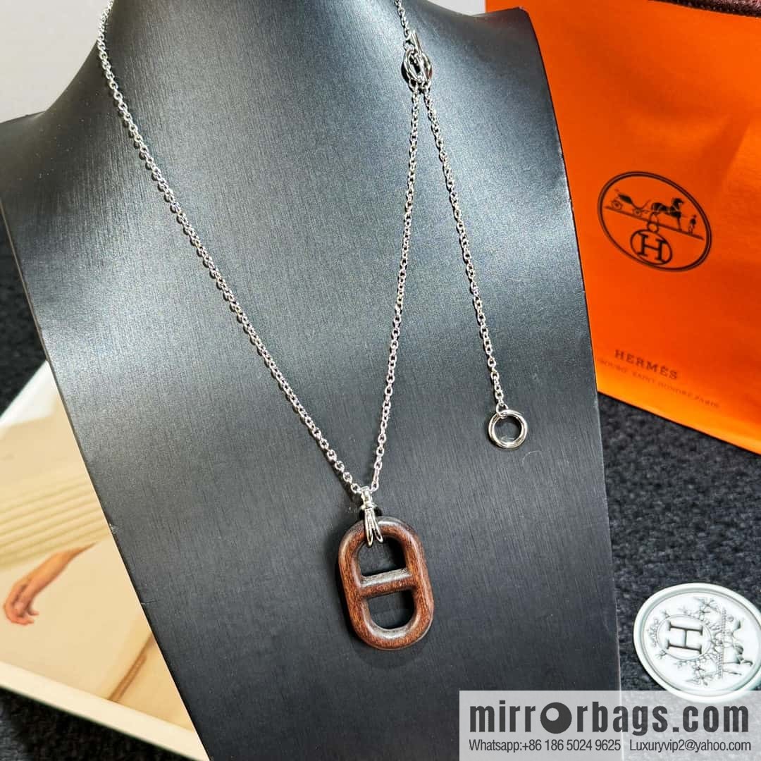 ❗️New ❗️ New ☑️ Hermès HERMES Pig Nose Chaine d'Ancre Necklace