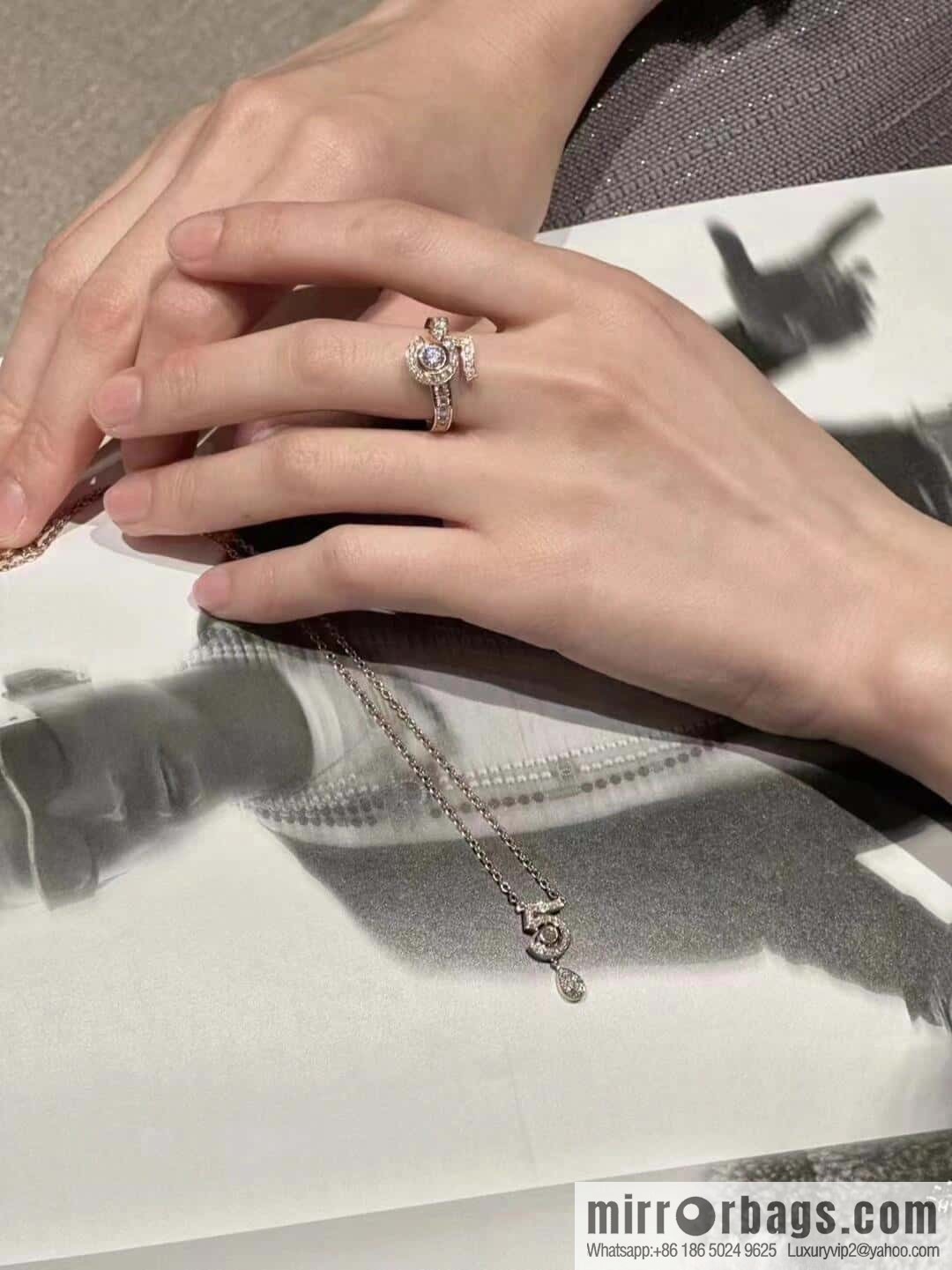 ❗️New ❗️ New ☑️ TIFFANY & Co. Full Diamond String Ring