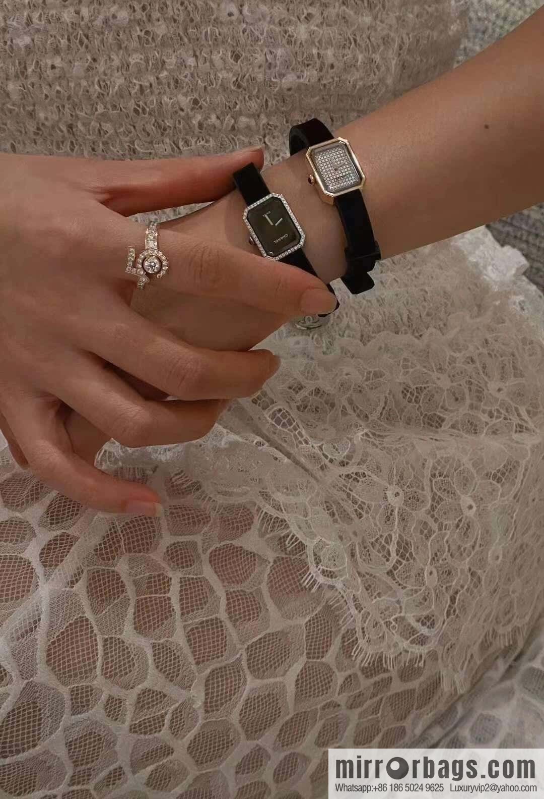 ❗️New ❗️ New ☑️ TIFFANY & Co. Full Diamond String Ring