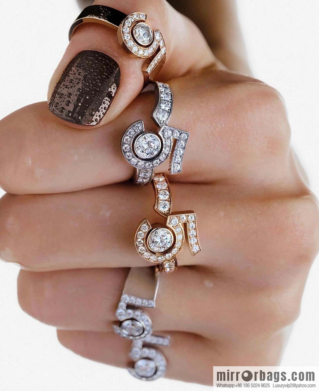 ❗️New ❗️ New ☑️ TIFFANY & Co. Full Diamond String Ring