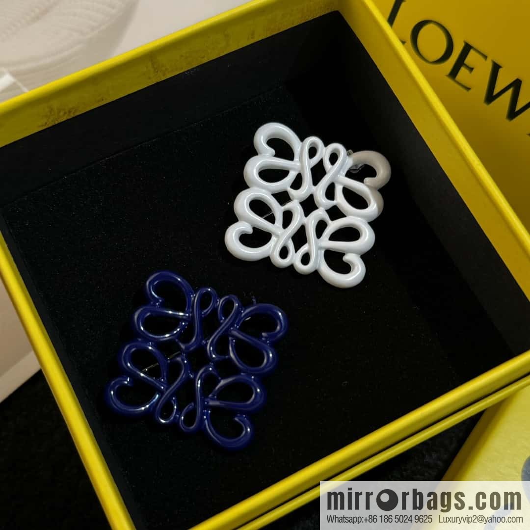 LOEWE Square Mooncake Brooch