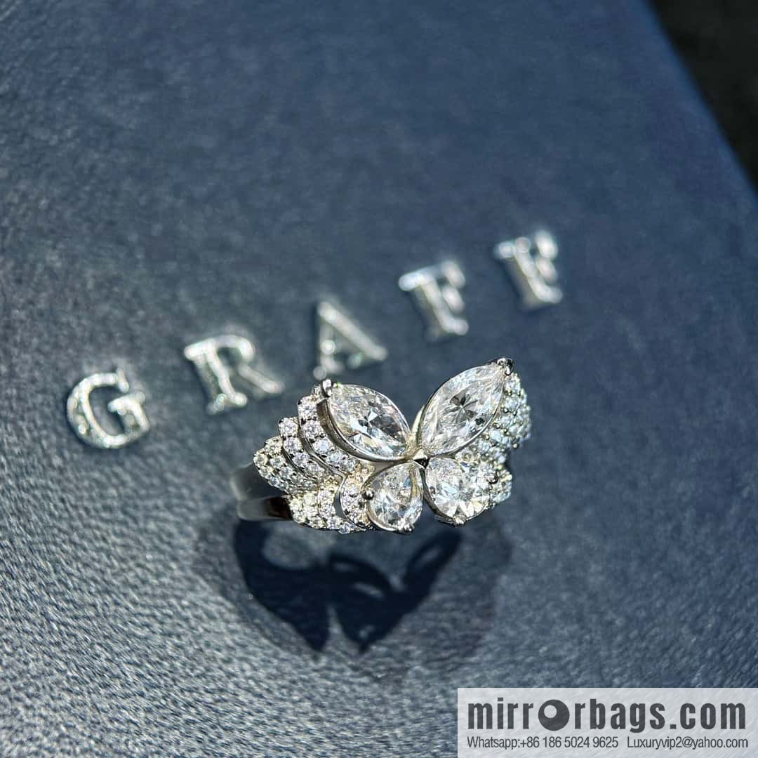 ❗️New ❗️ GRAFF Full Diamond Butterfly Ring