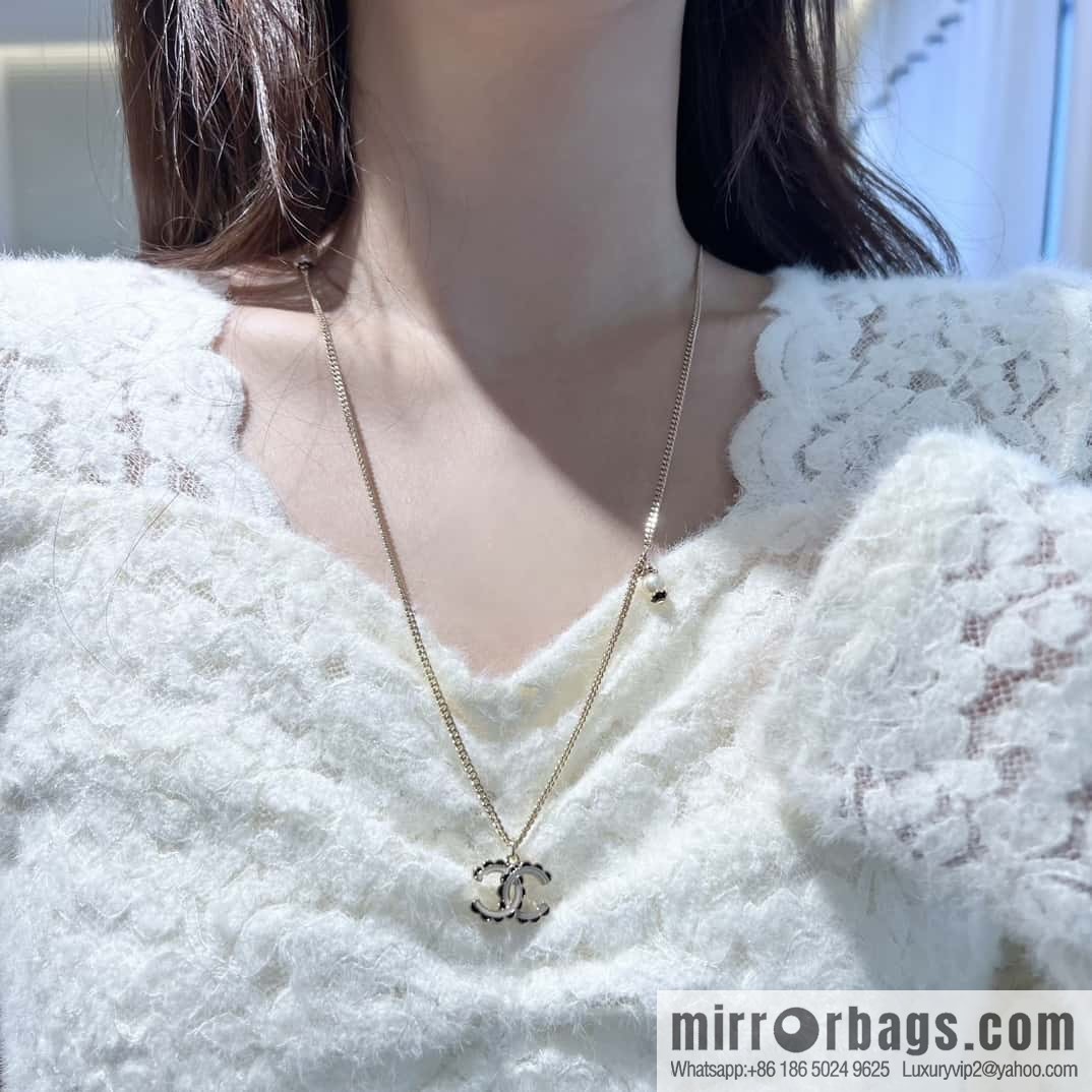 ❗️New ❗️ ☀️ New ☑️ Chanel Double C Pearl Necklace ☀️