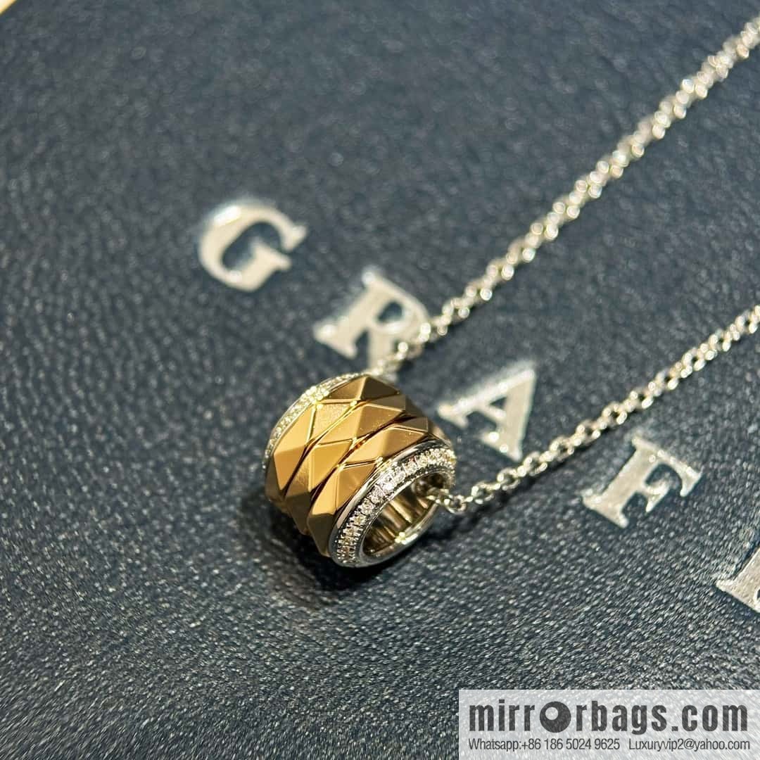 GRAFF Graff three-ring color separation necklace