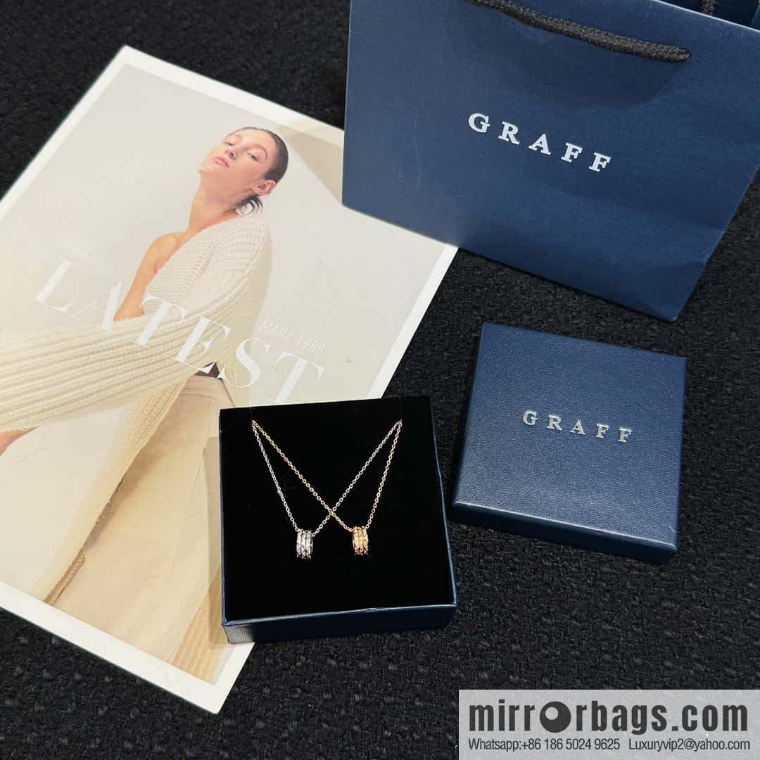 GRAFF Graff three-ring necklace