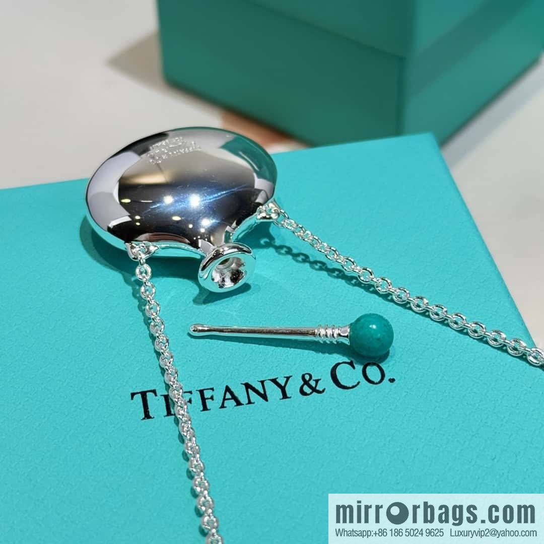 ❗️New ❗️ New ☑️ TIFFANY & Co. Glossy wine jug kettle necklace